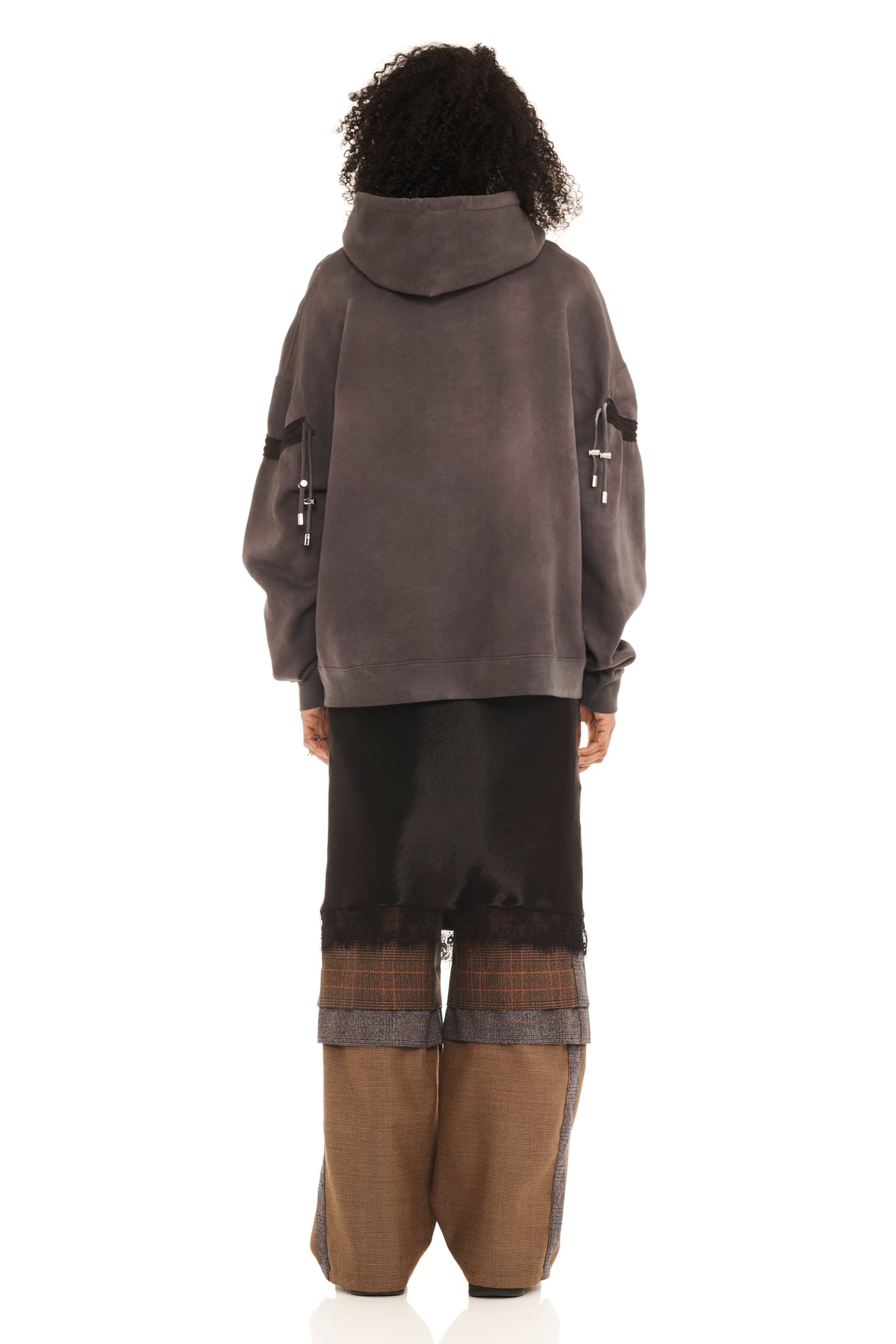 DARK CHARCOAL STAR HOODIE