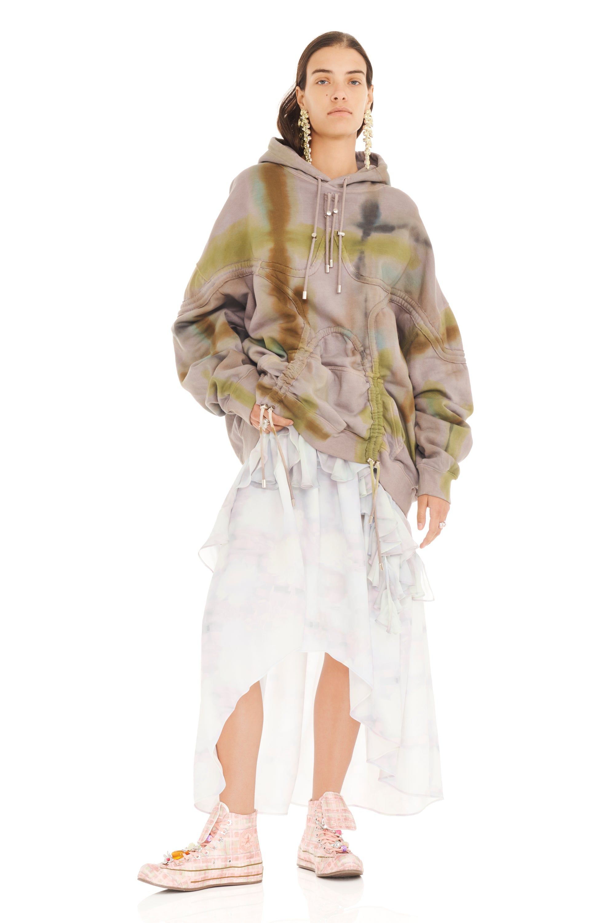 PAINTED FOG STAR HOODIE