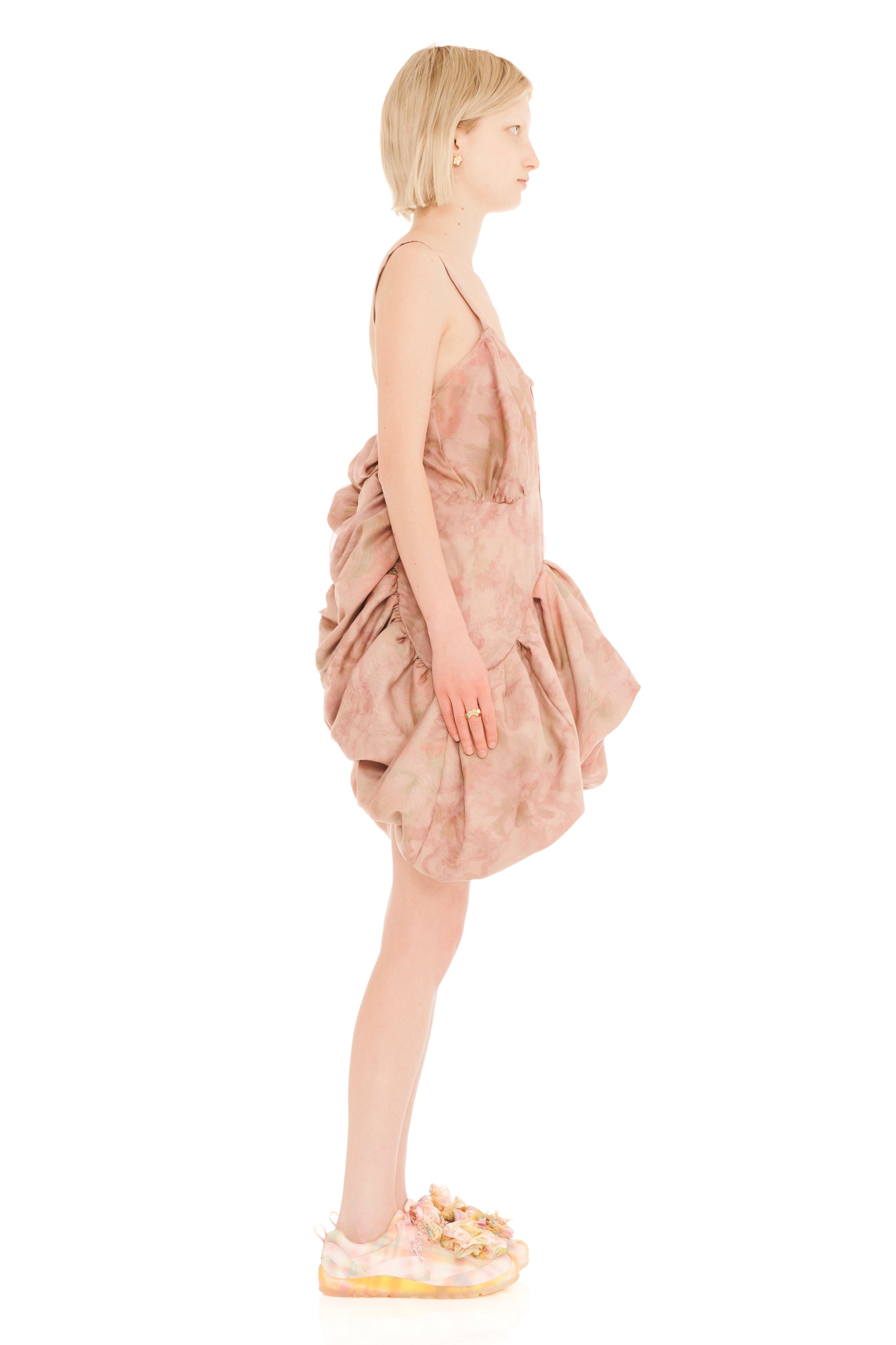 MAUVE MEADOW VALERIAN SLIP DRESS