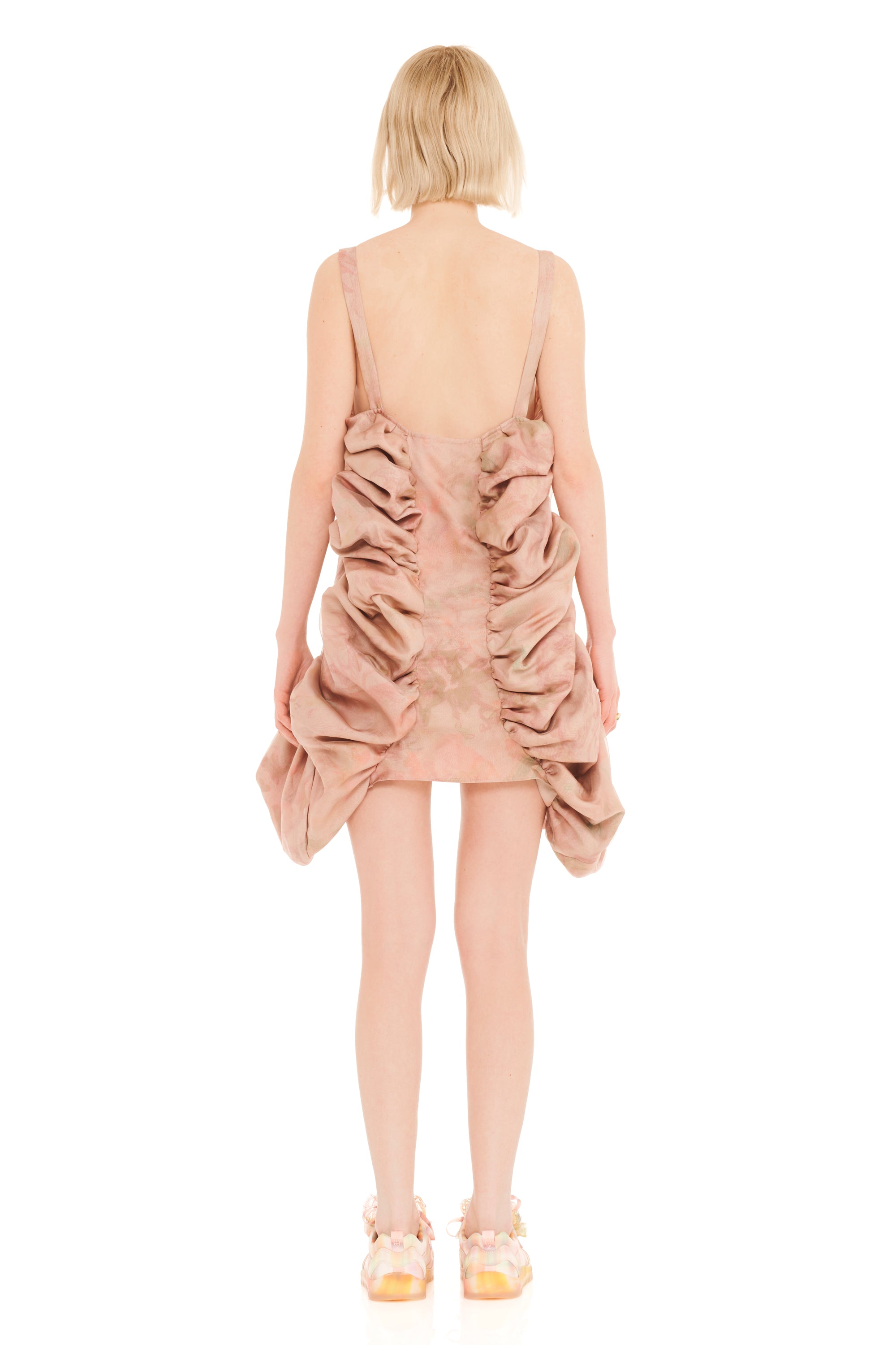 MAUVE MEADOW VALERIAN SLIP DRESS