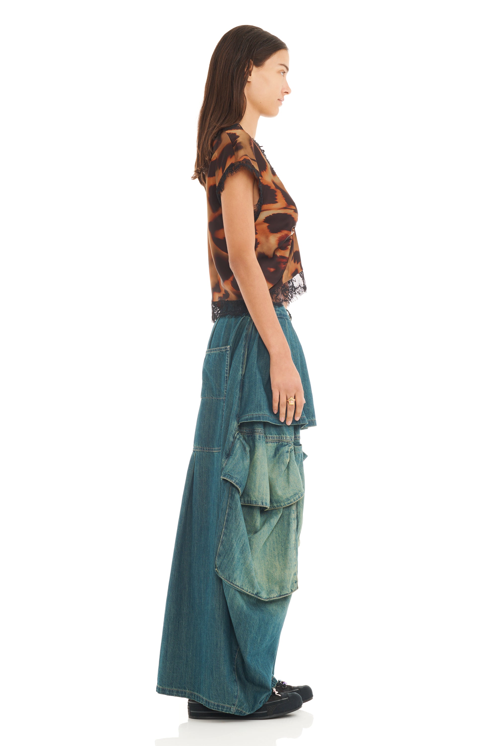 TORTOISE WATERLILY TOP