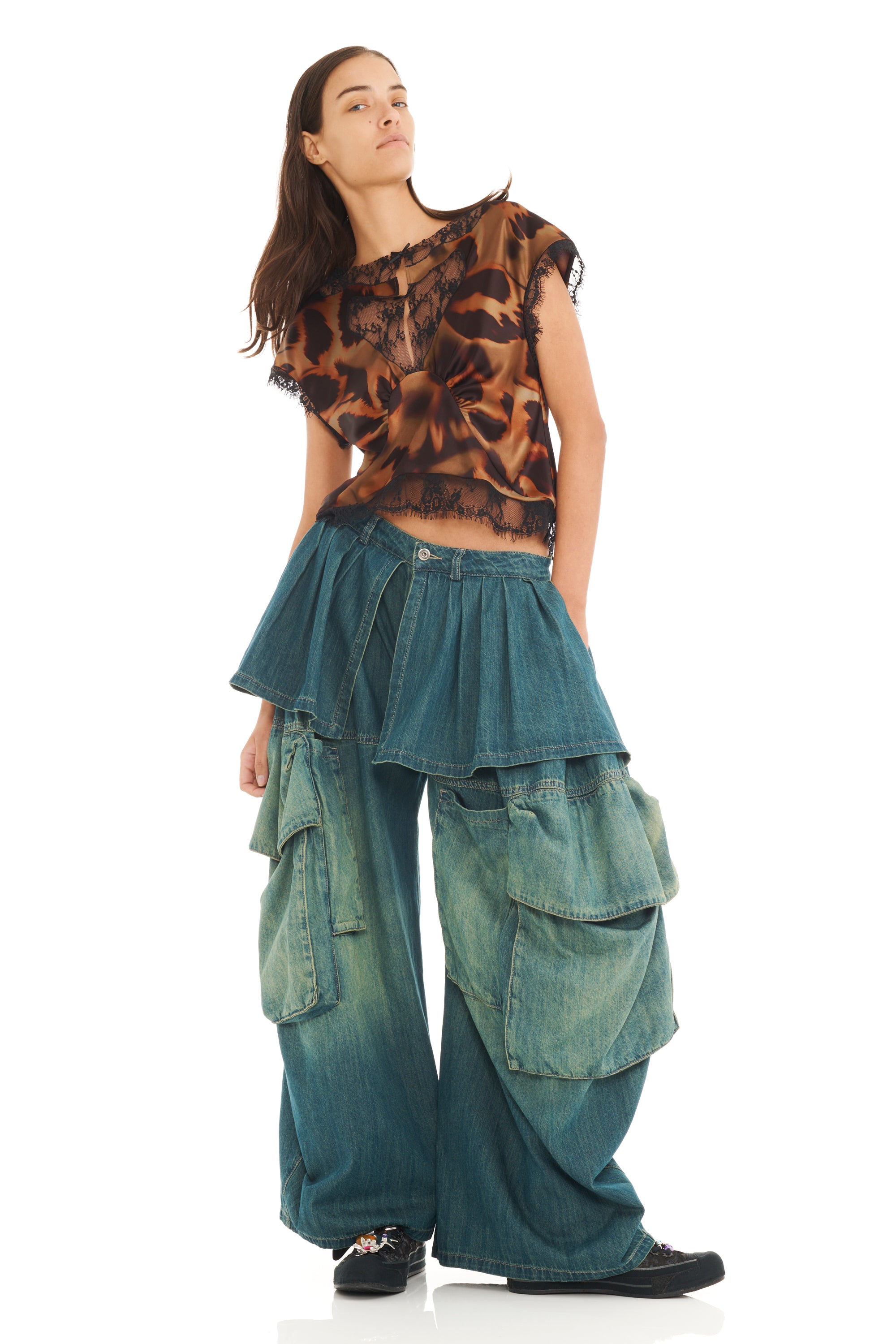 TORTOISE WATERLILY TOP
