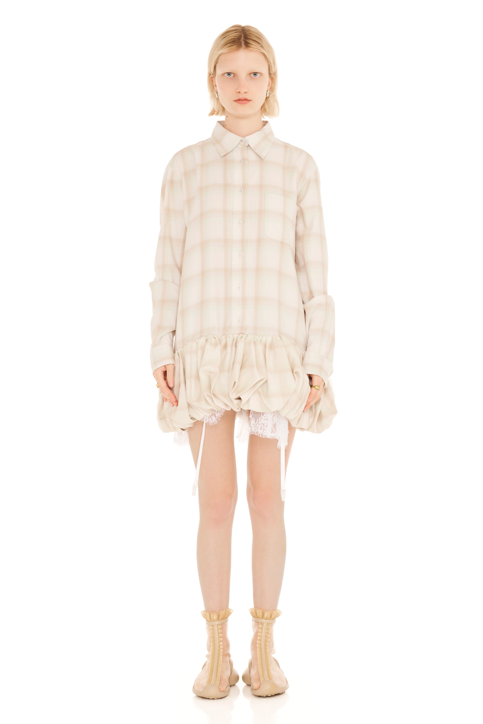 HAZE PLAID VALERIAN DRESS