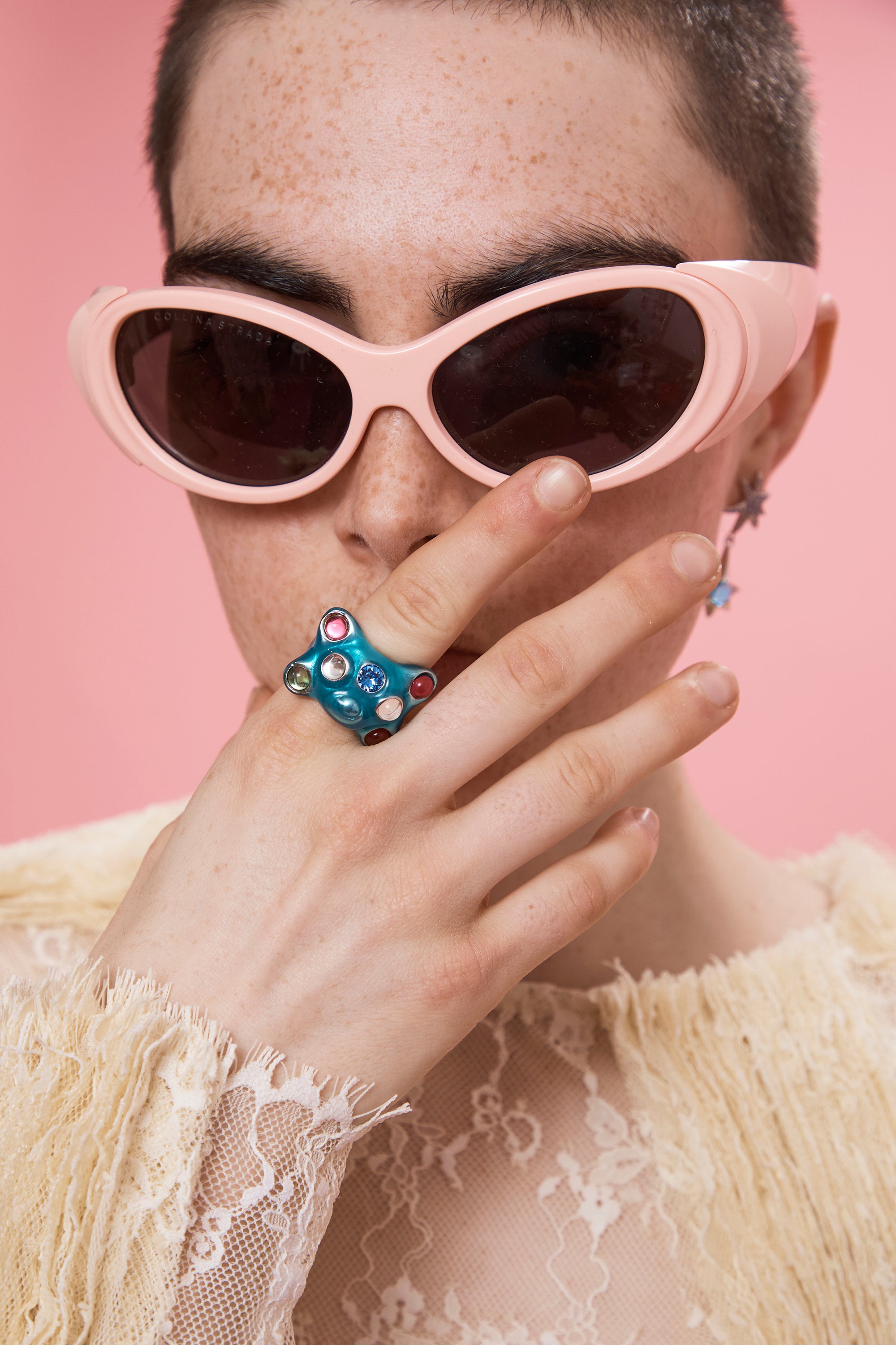 TURQUOISE TEDDY RING
