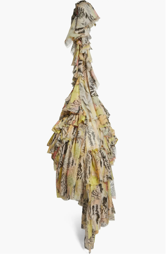 ZEBRA FLORAL CLOUD BAG