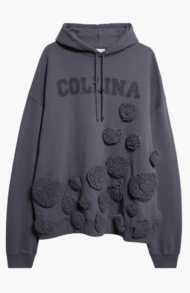 CHARCOAL SOFT HOODIE