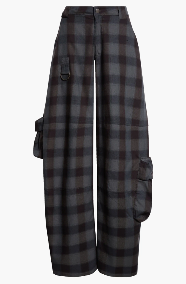 SEA PINE PLAID LAWN CARGO PANT