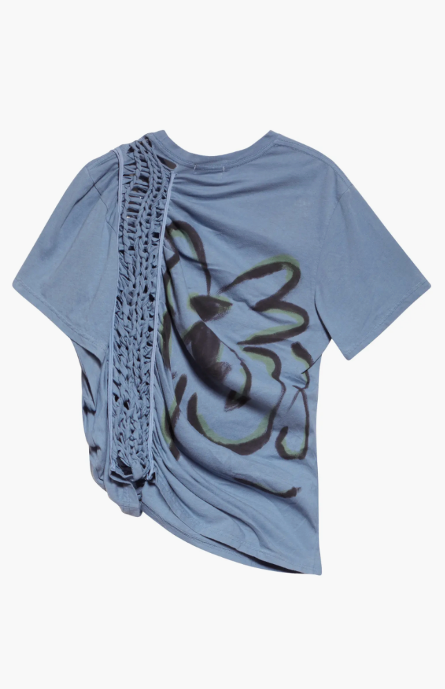 NAVY BUG CLOVER TEE