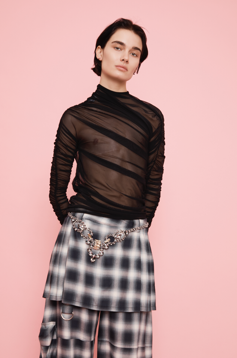 BLACK DIAMOND INDIE NECKLACE