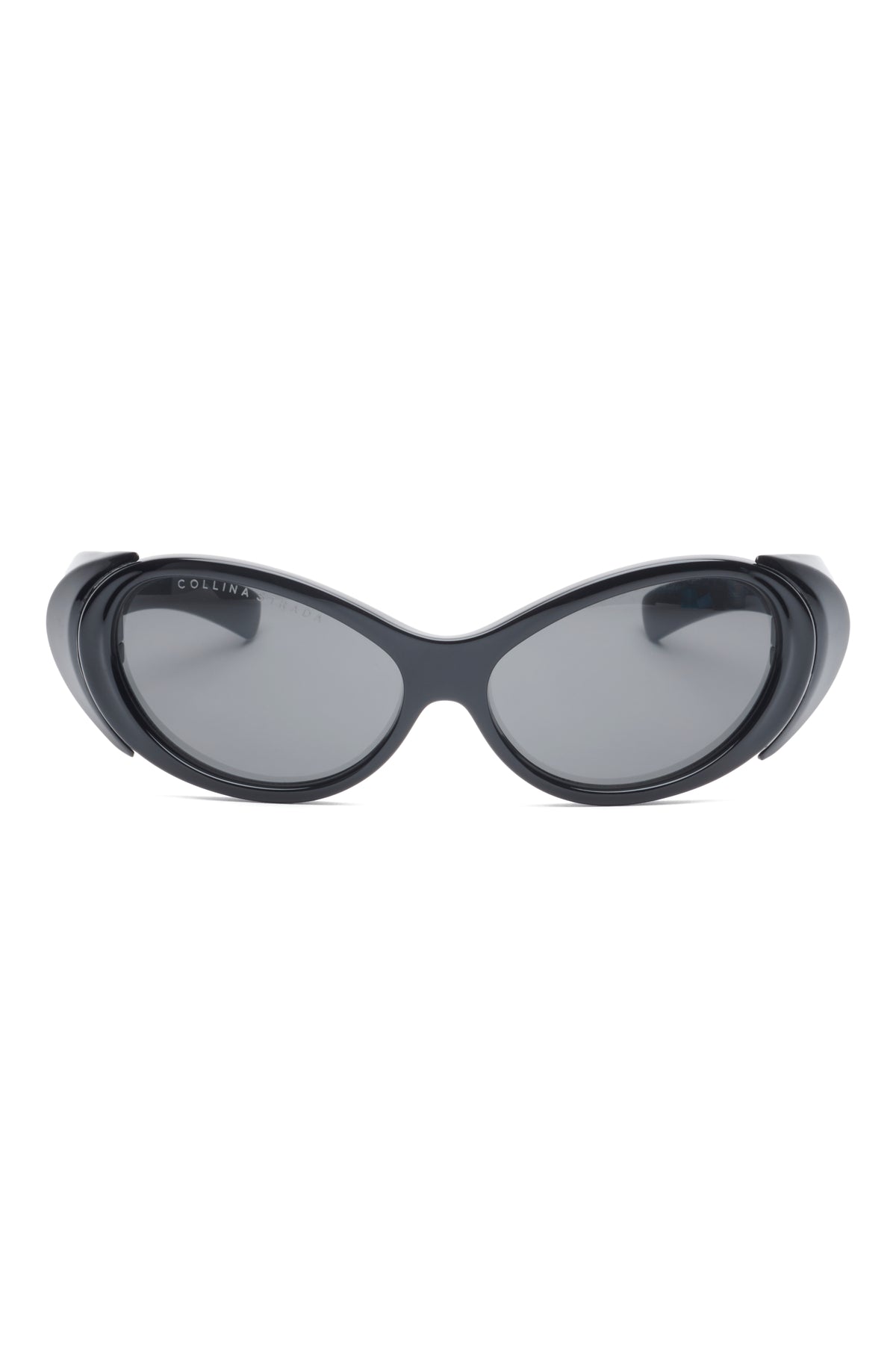 Coconuda Sunglasses mod. 4CN col. 1237 KL Black Gray Shield Italy Vintage NOS Black Shield Sunglasses for Women with Vintage for sale | eBay main image 2