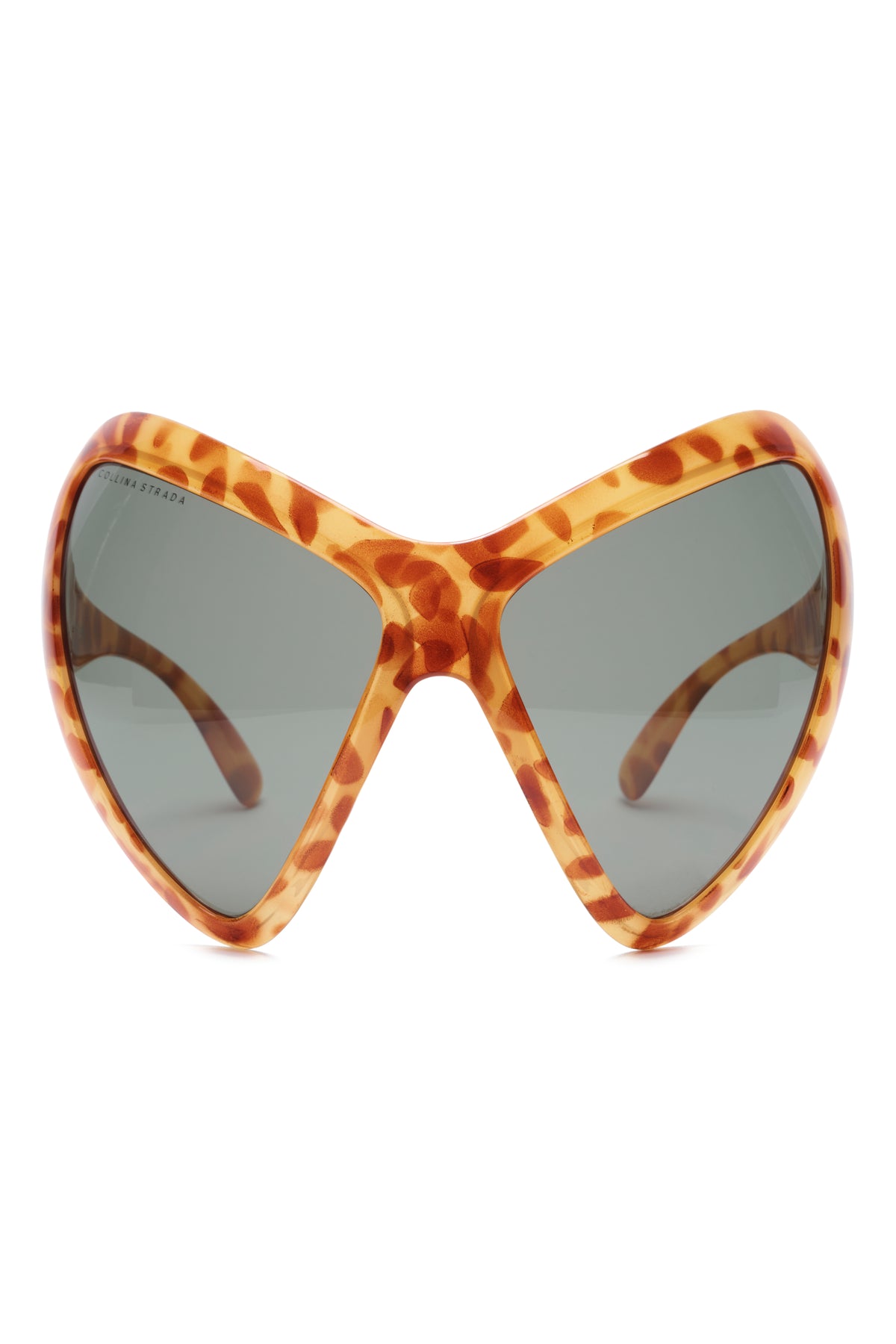 LIGHT TORTOISE MARIPOSA SUNGLASSES | Collina Strada display picture 2