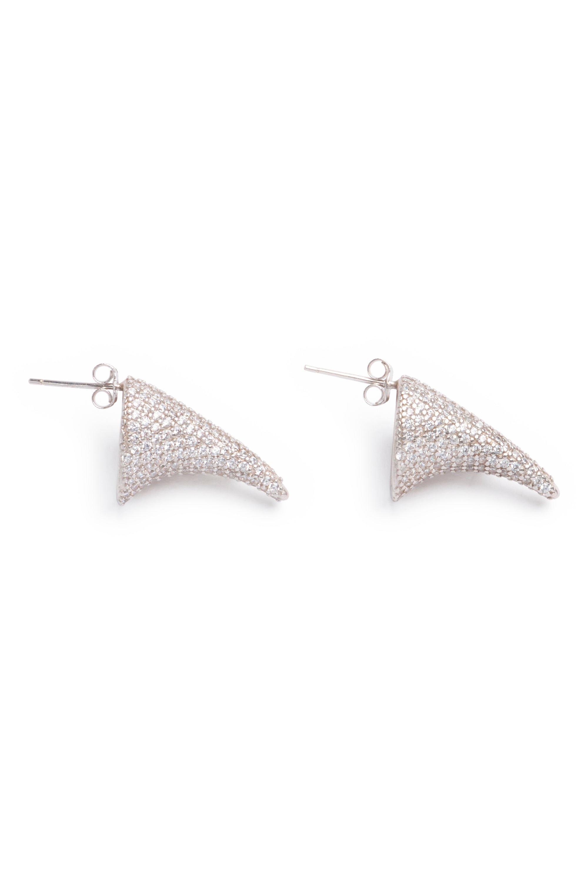 CRYSTAL SUPER THORN EARRING