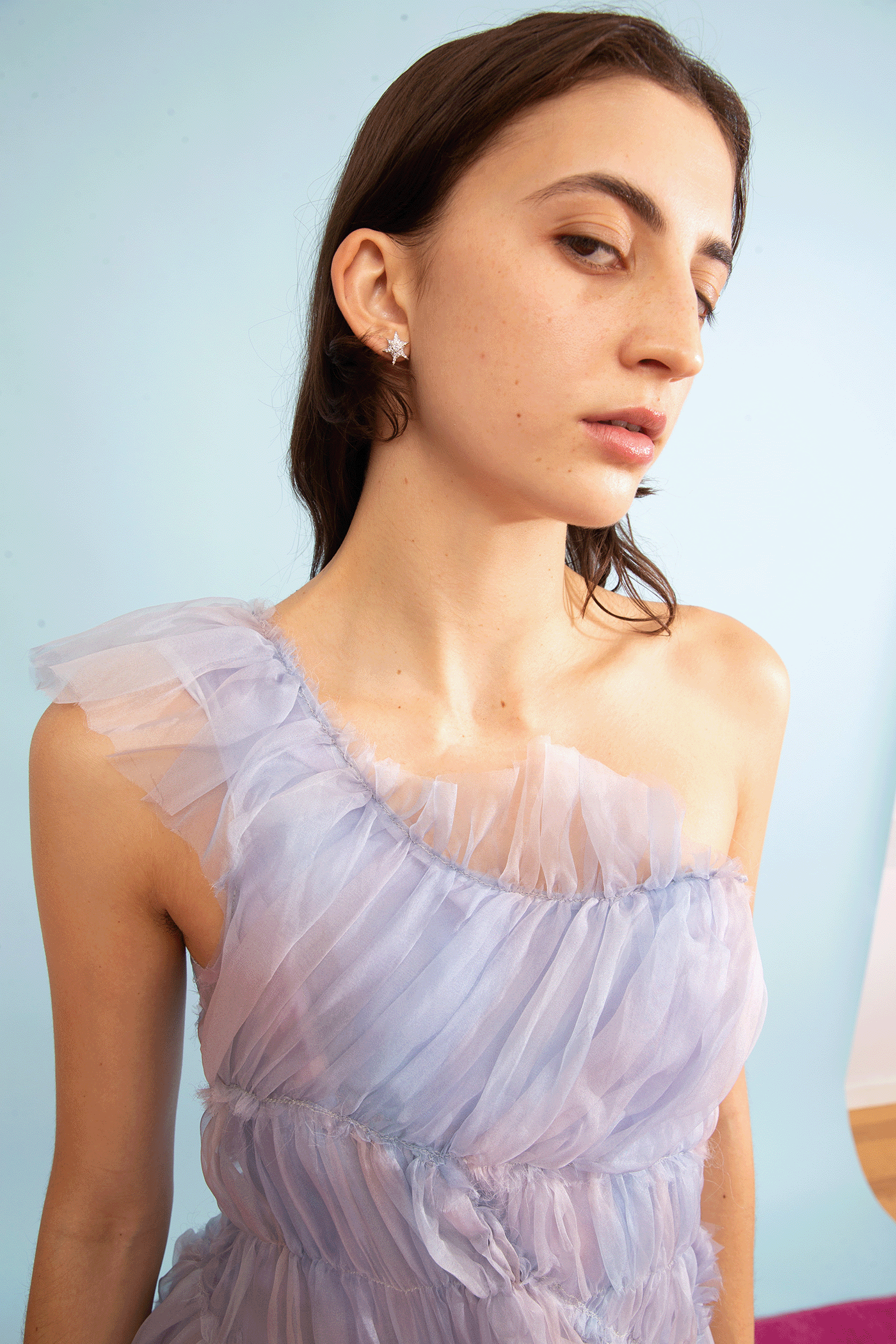 CRYSTAL STARBURST MIX EARRING