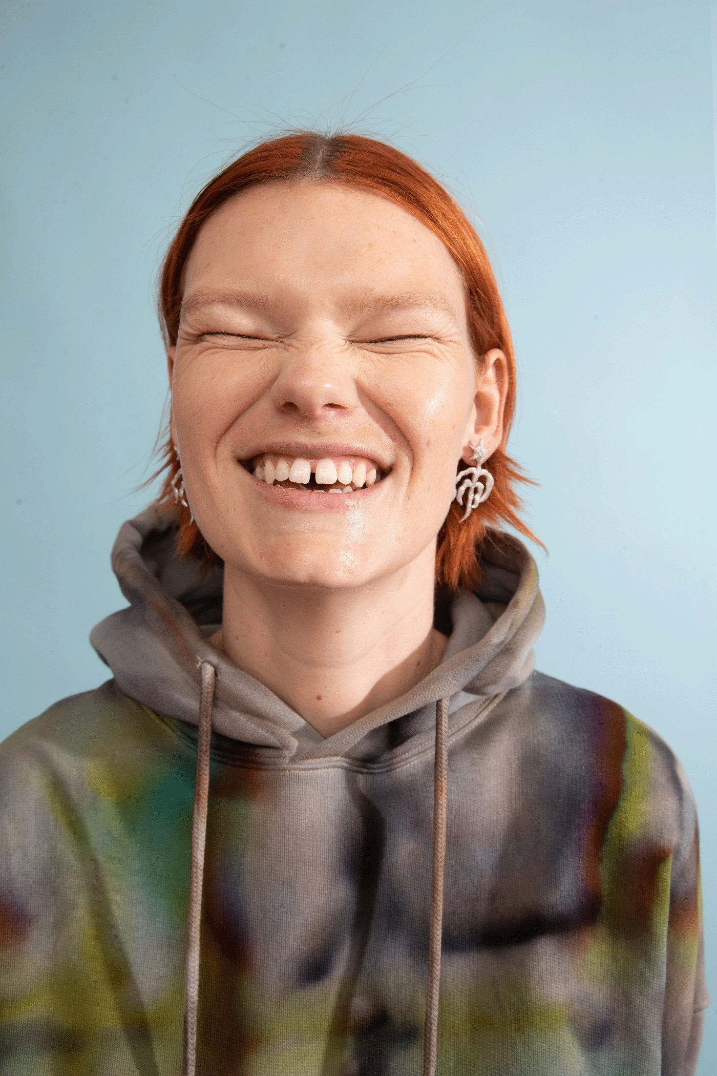 CRYSTAL STARBURST MIX EARRING