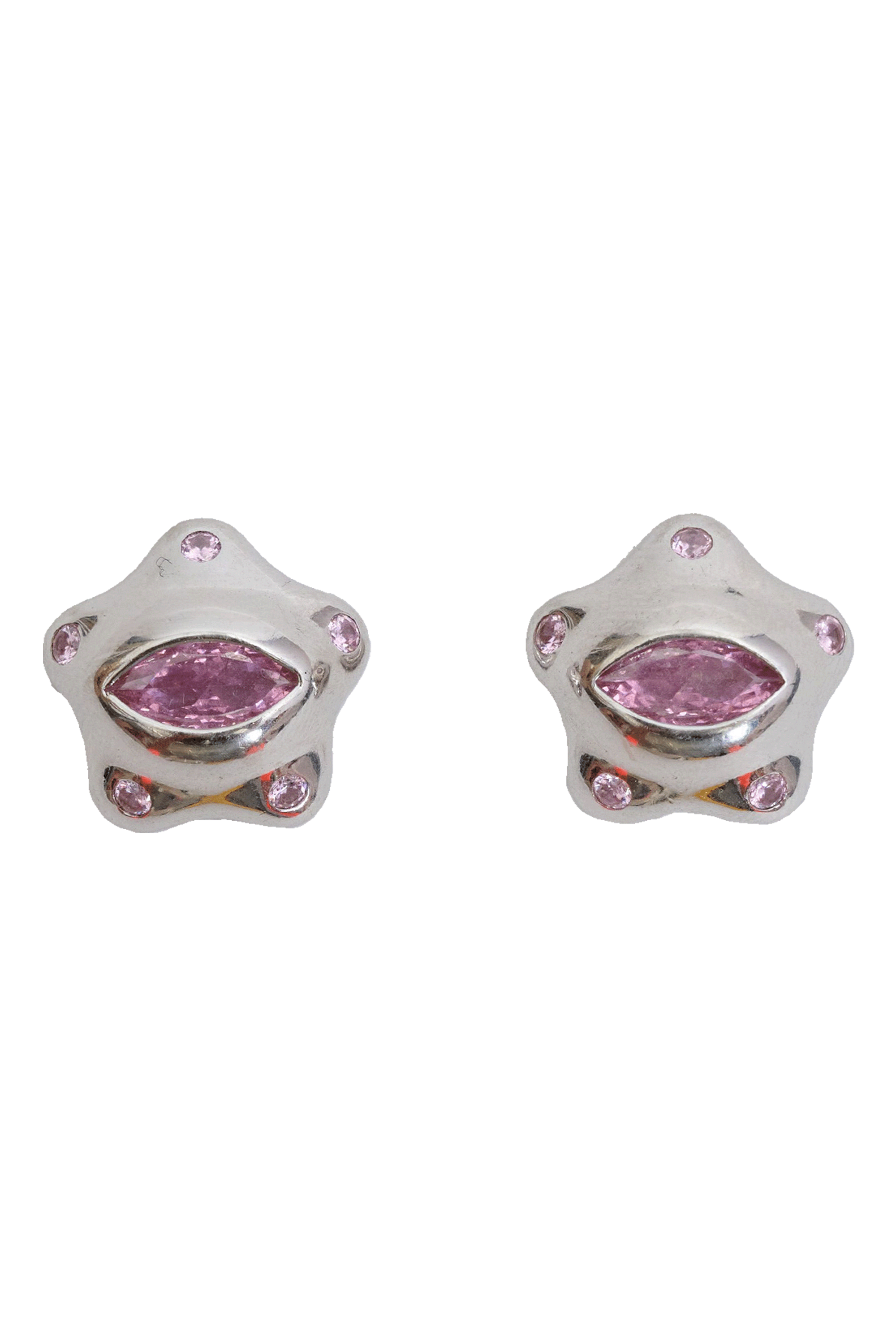 SOFT PINK STARLET EARRINGS | COLLINA STRADA – Collina Strada