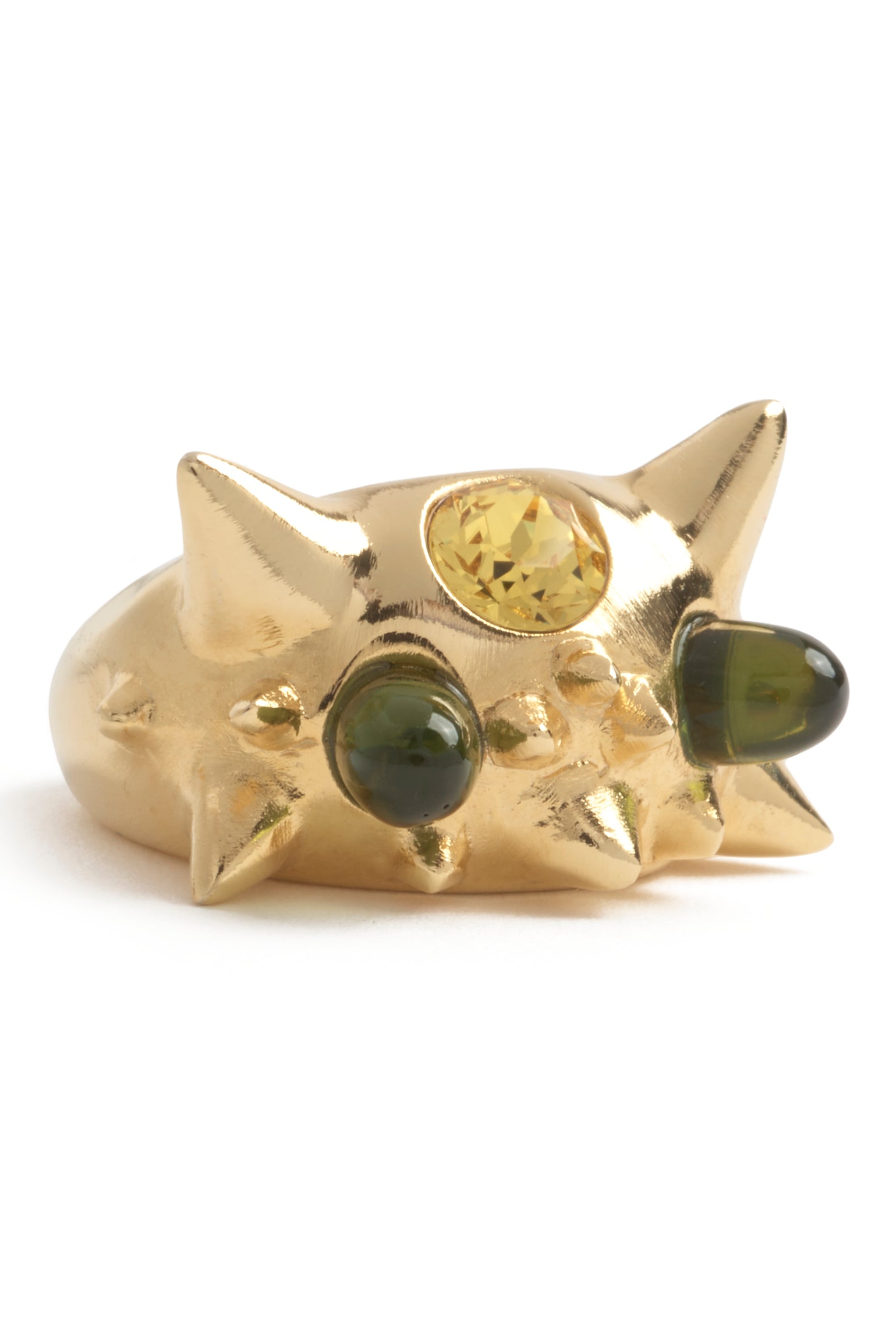 GOLD ALIEN RING