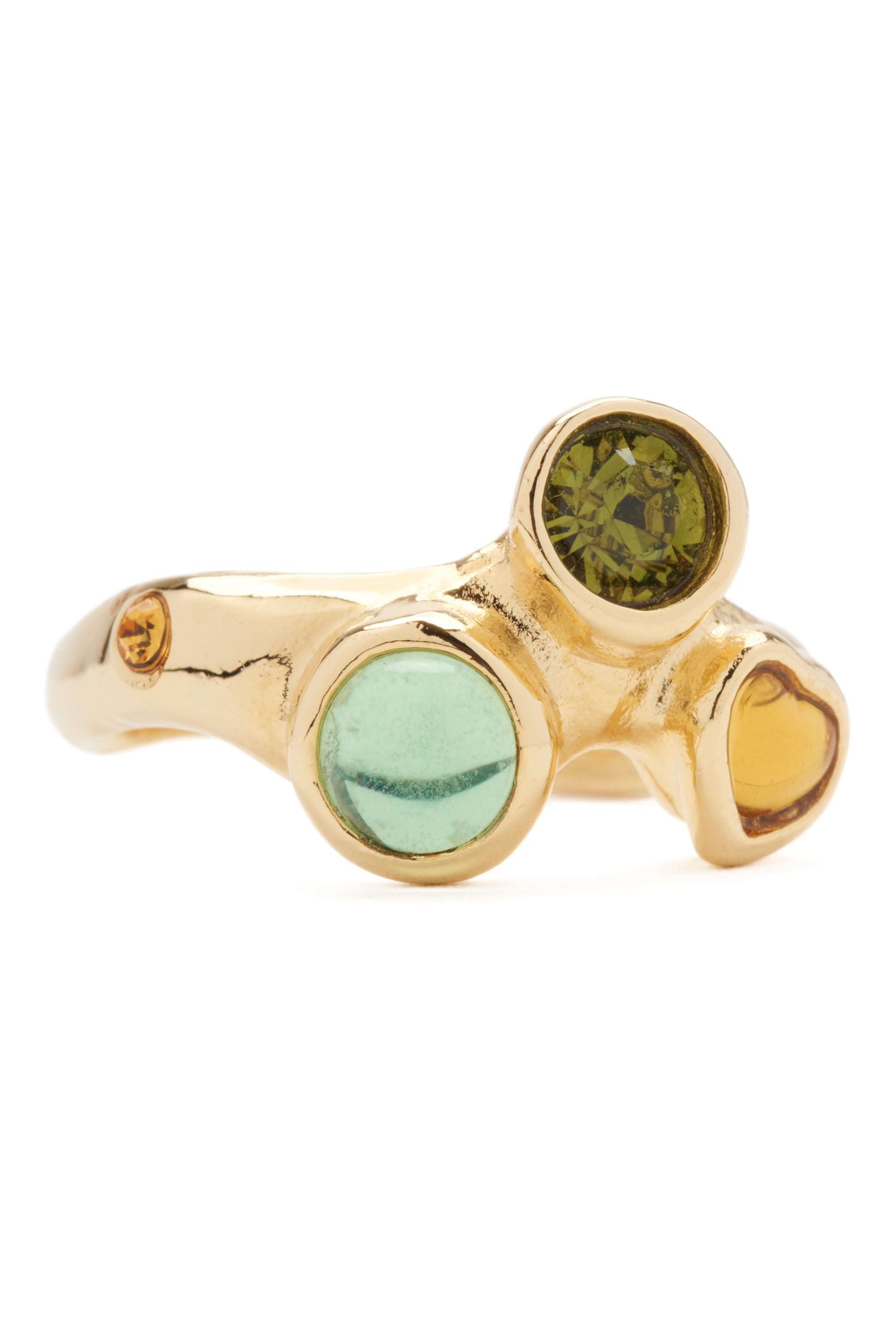 GOLD OLIVE FLORENCE RING