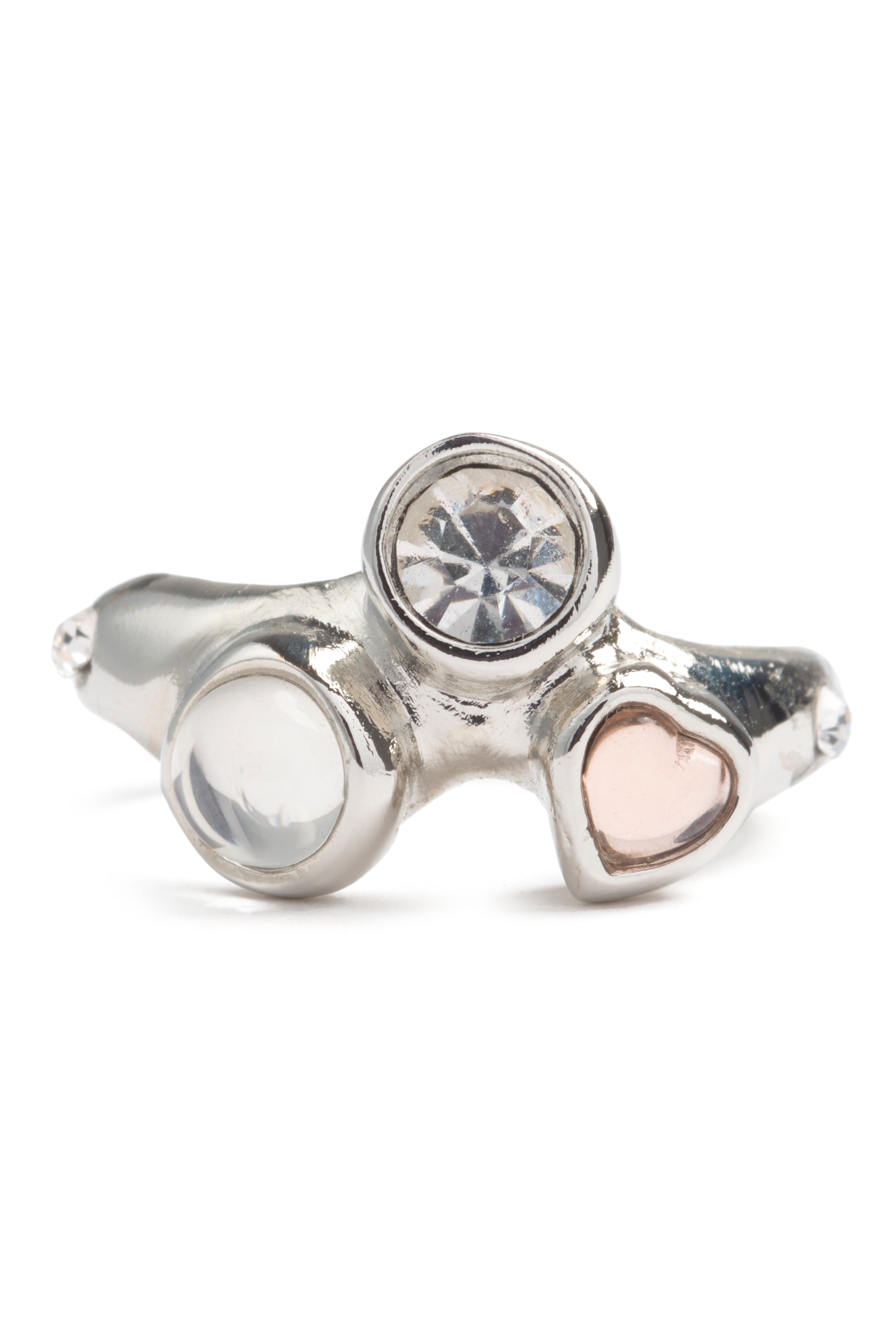 SILVER CLEAR FLORENCE RING
