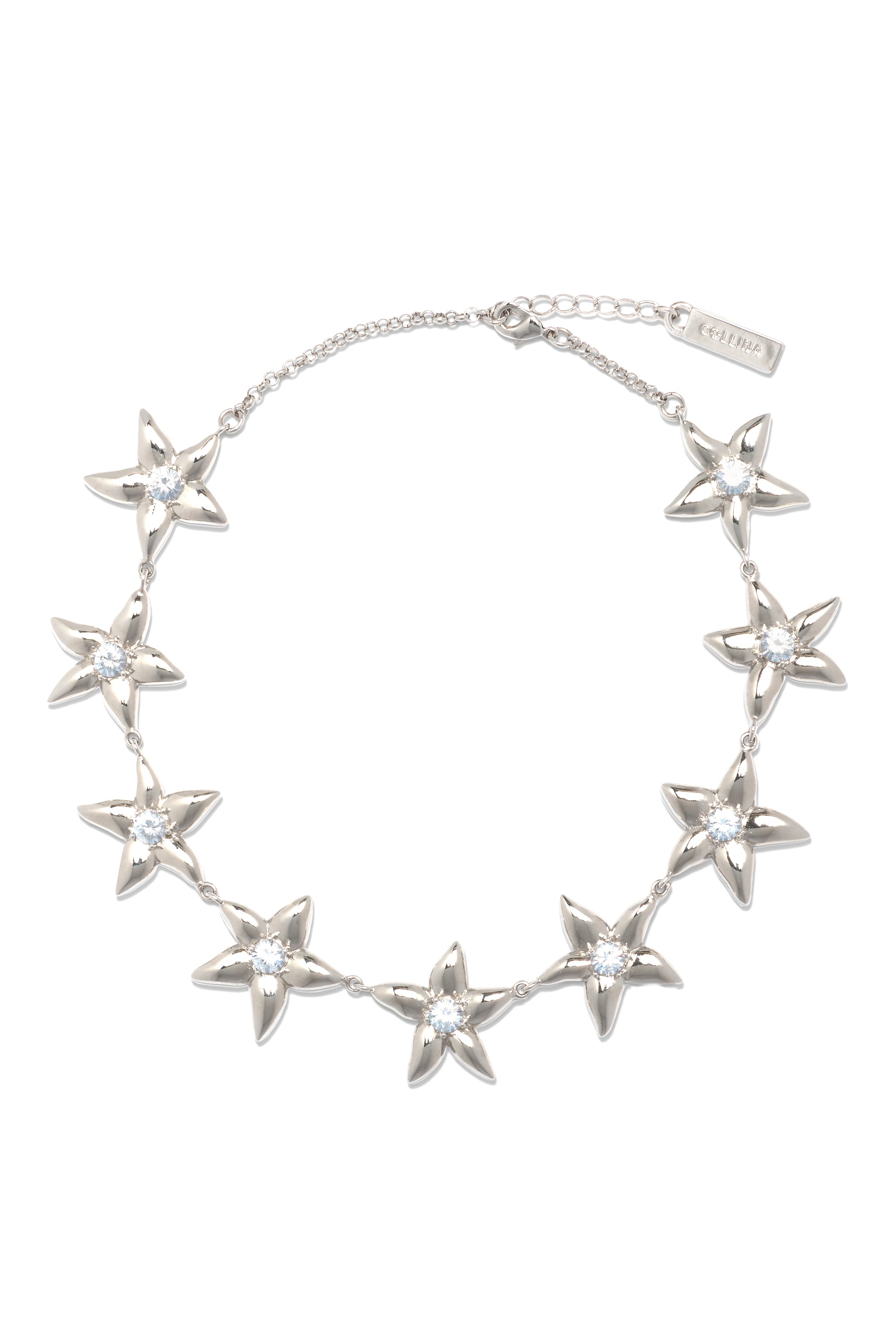 CRYSTAL CLEAR SUPER STARLINK NECKLACE