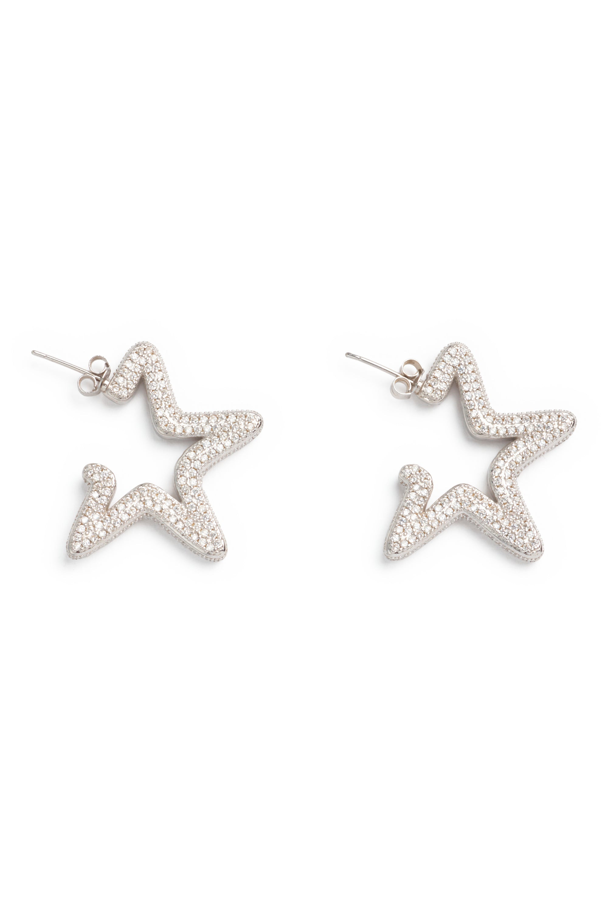 【Collina Strada】crystal clear smallハートピアス 関税送料込 Collina Strada】crystal clear smallハートピアス 関税送料込