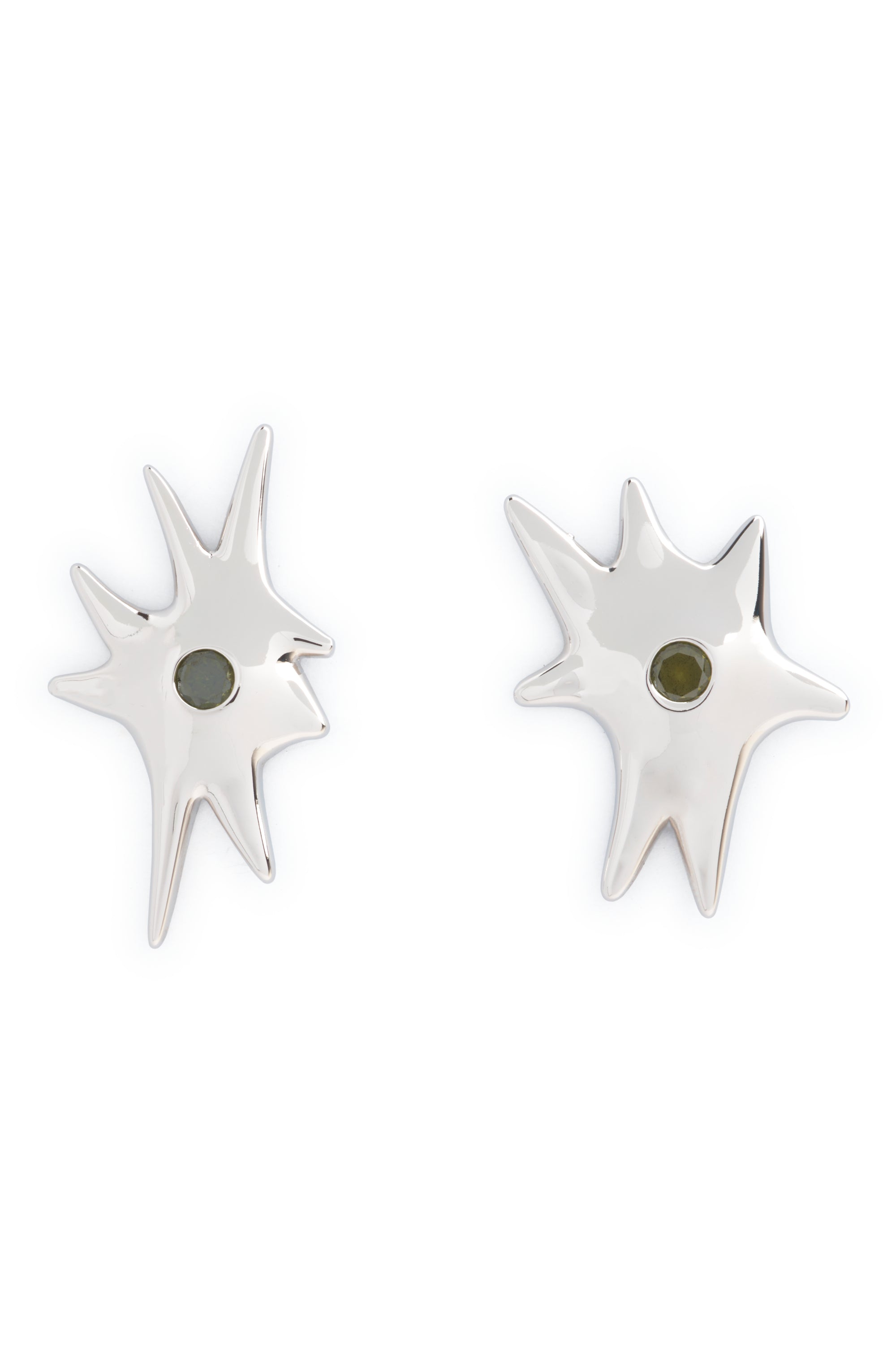 OLIVE MINI CELESTE EARRING | COLLINA STRADA – Collina Strada