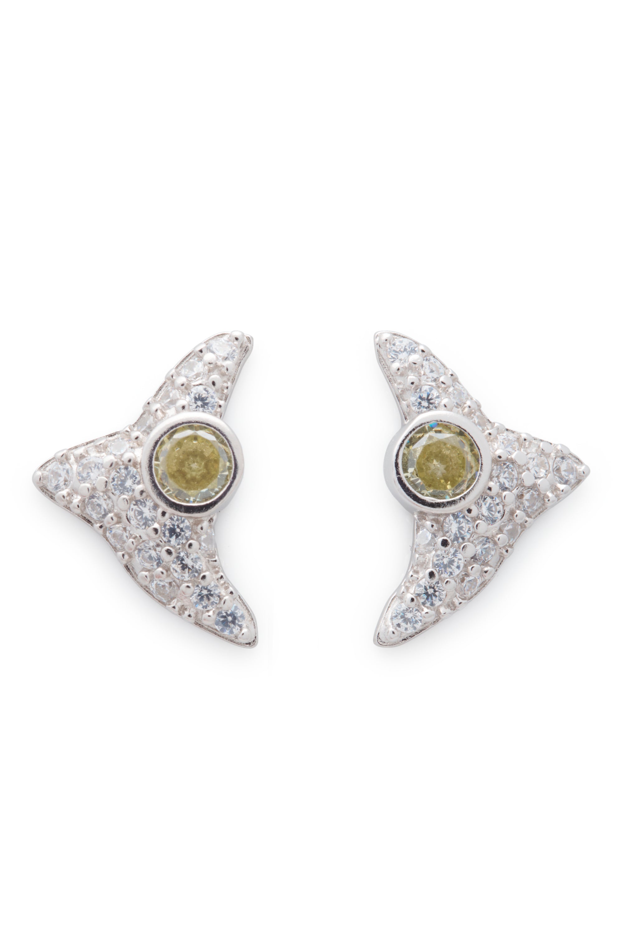 OLIVINE TRIGON STUDS