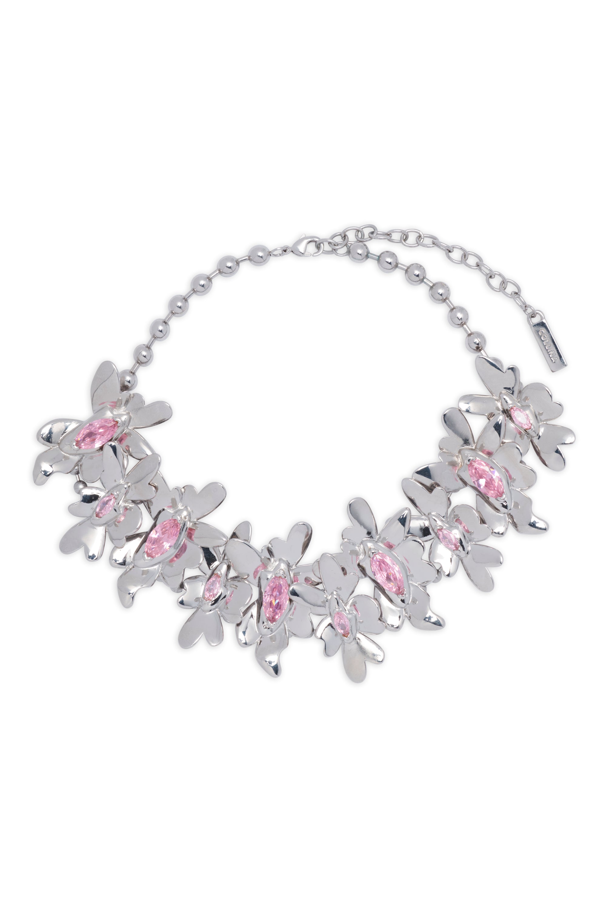 PINK MEGA DAISY NECKLACE