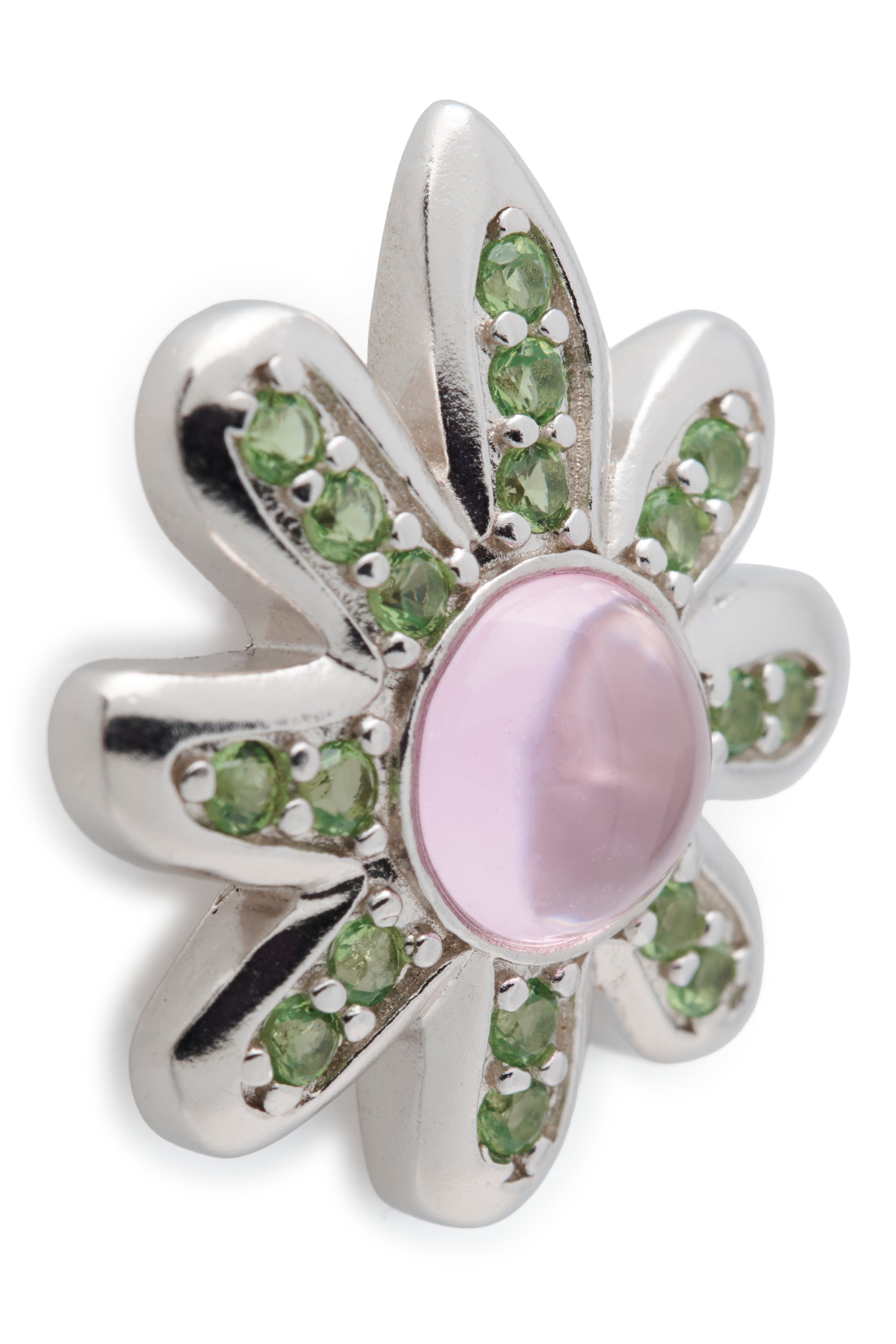 PINK APPLE CHAMOMILE EARRING