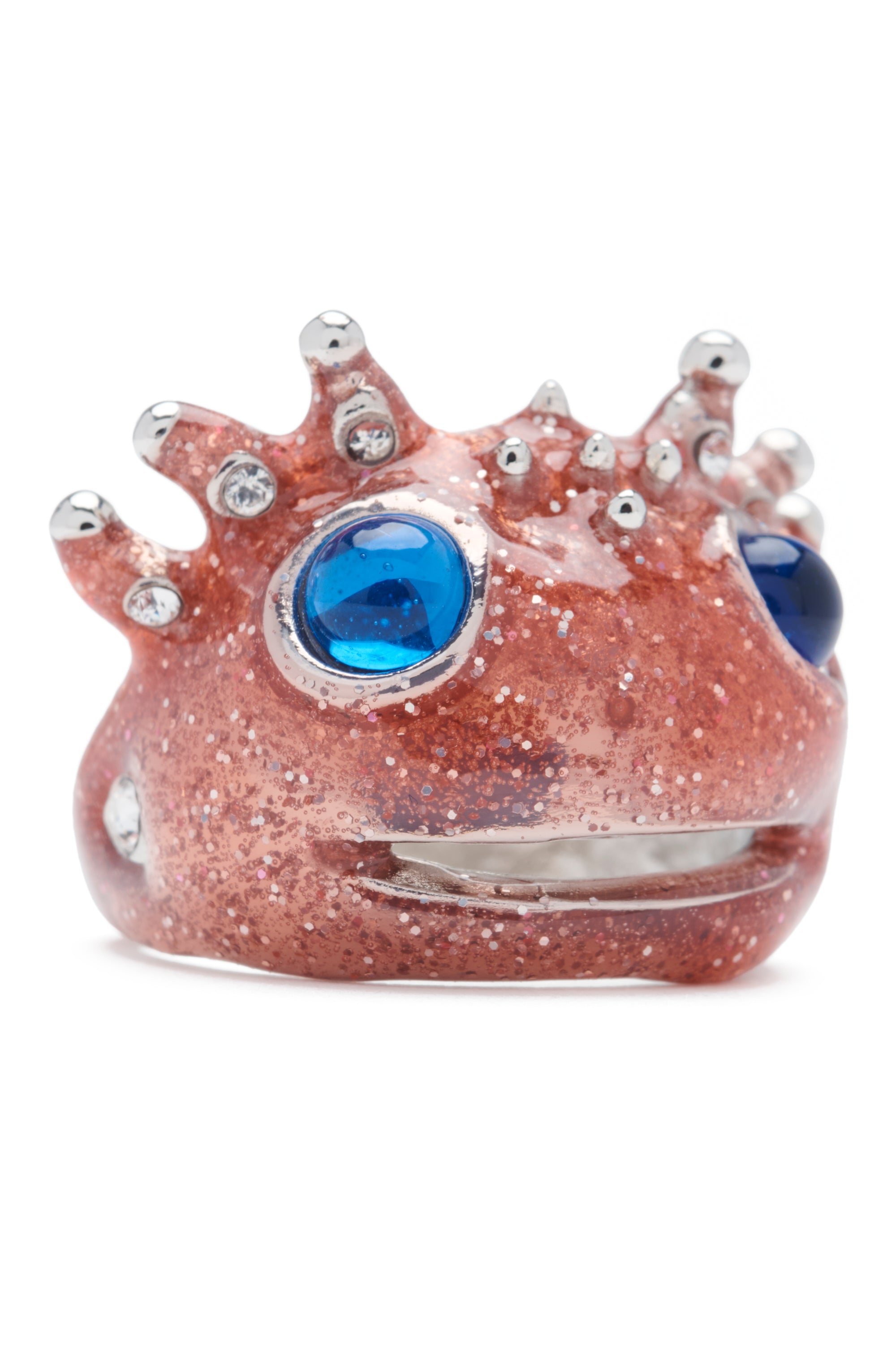 ROSE GLITTER AXOLOTL RING