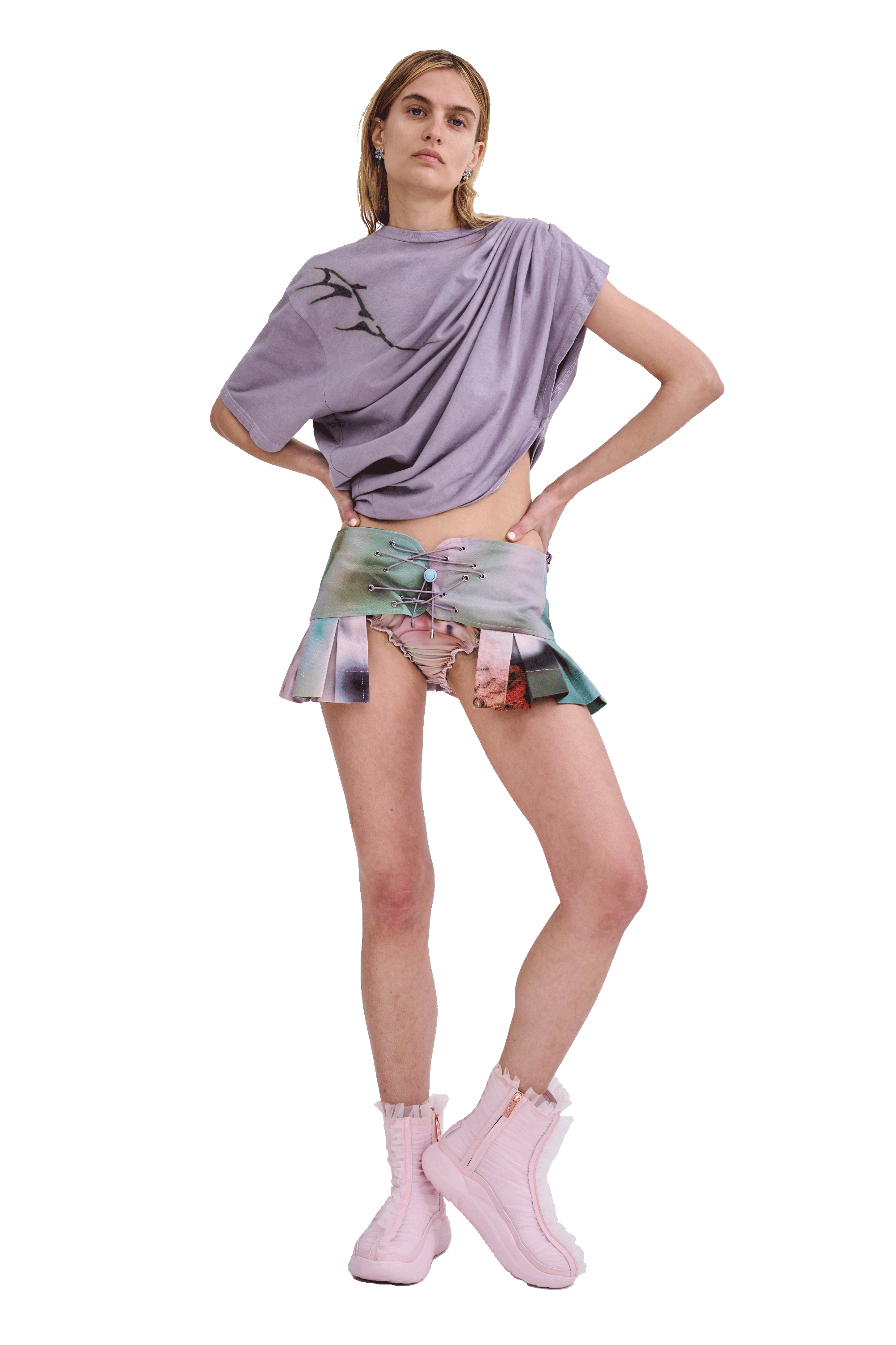 MOLD DENIM BUNGEE BELT