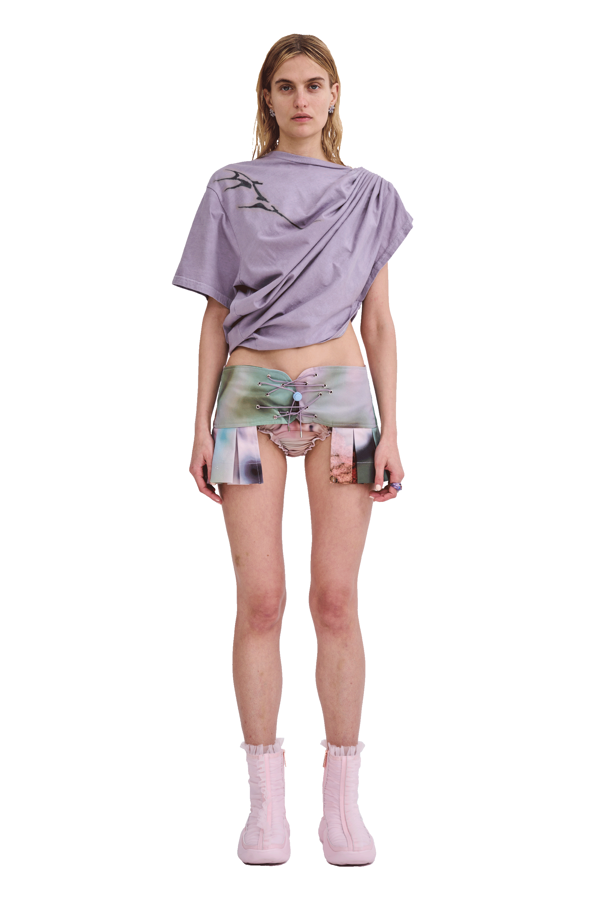 MOLD DENIM BUNGEE BELT