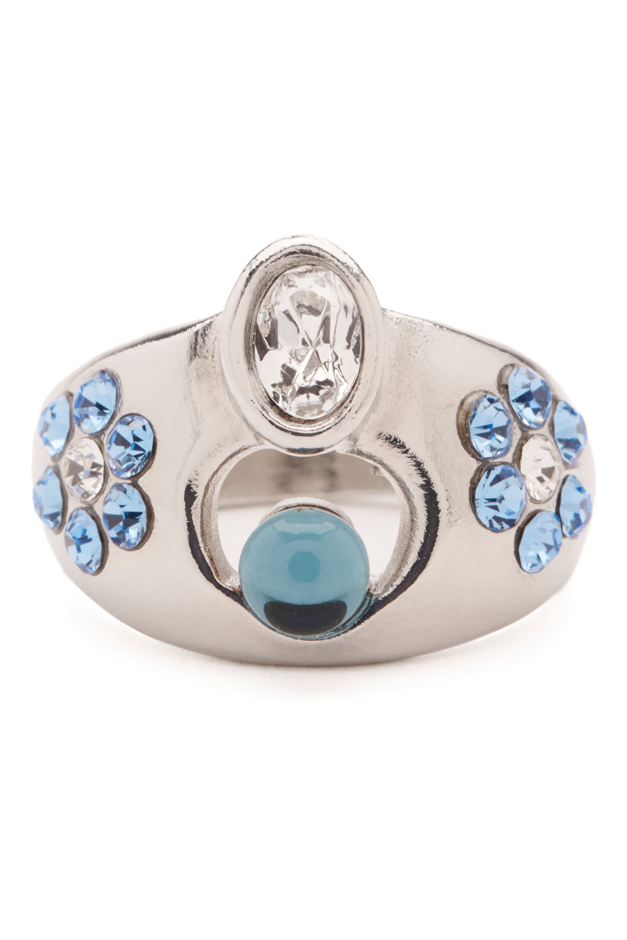 SKY BLUE COSMIC RING