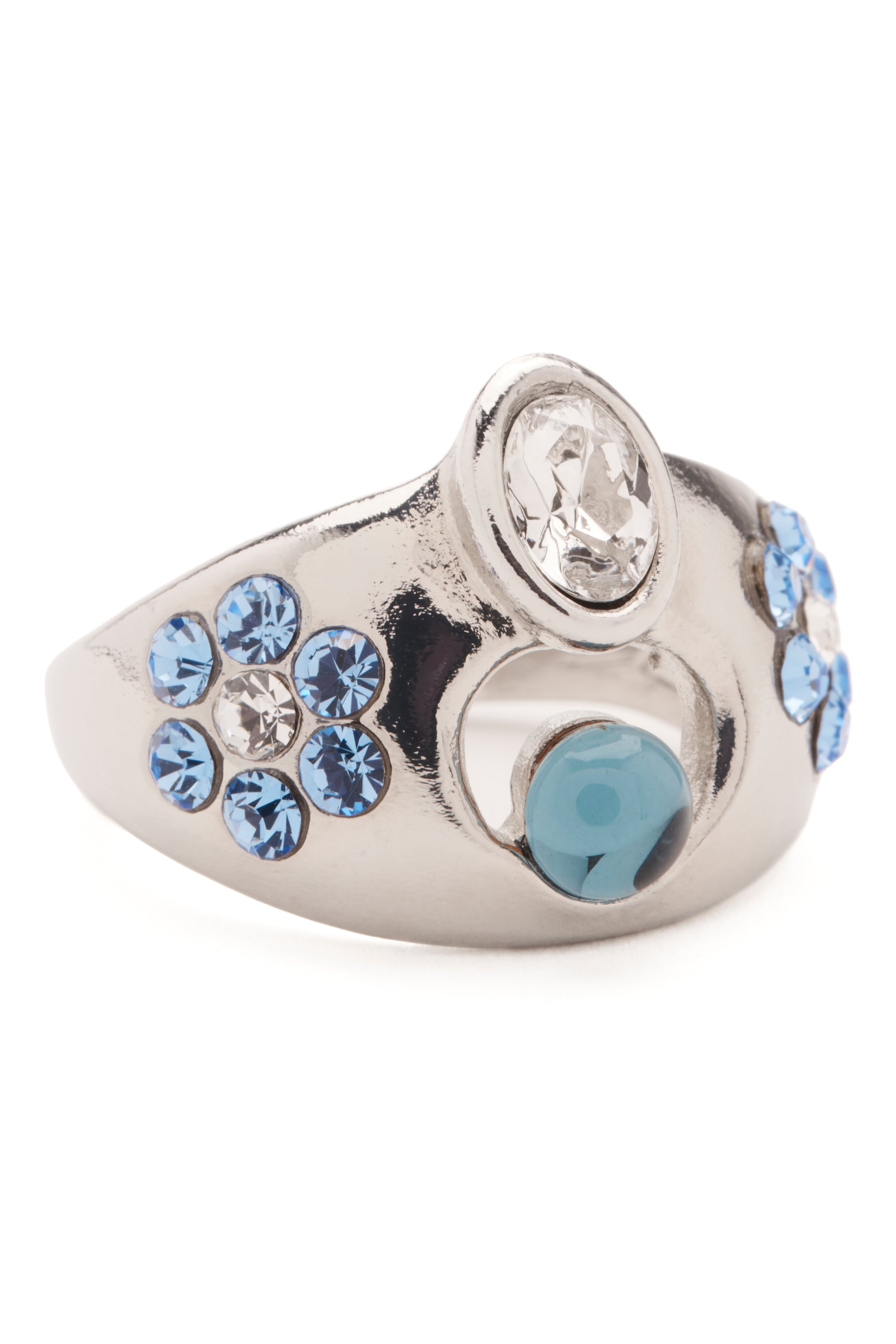 SKY BLUE COSMIC RING