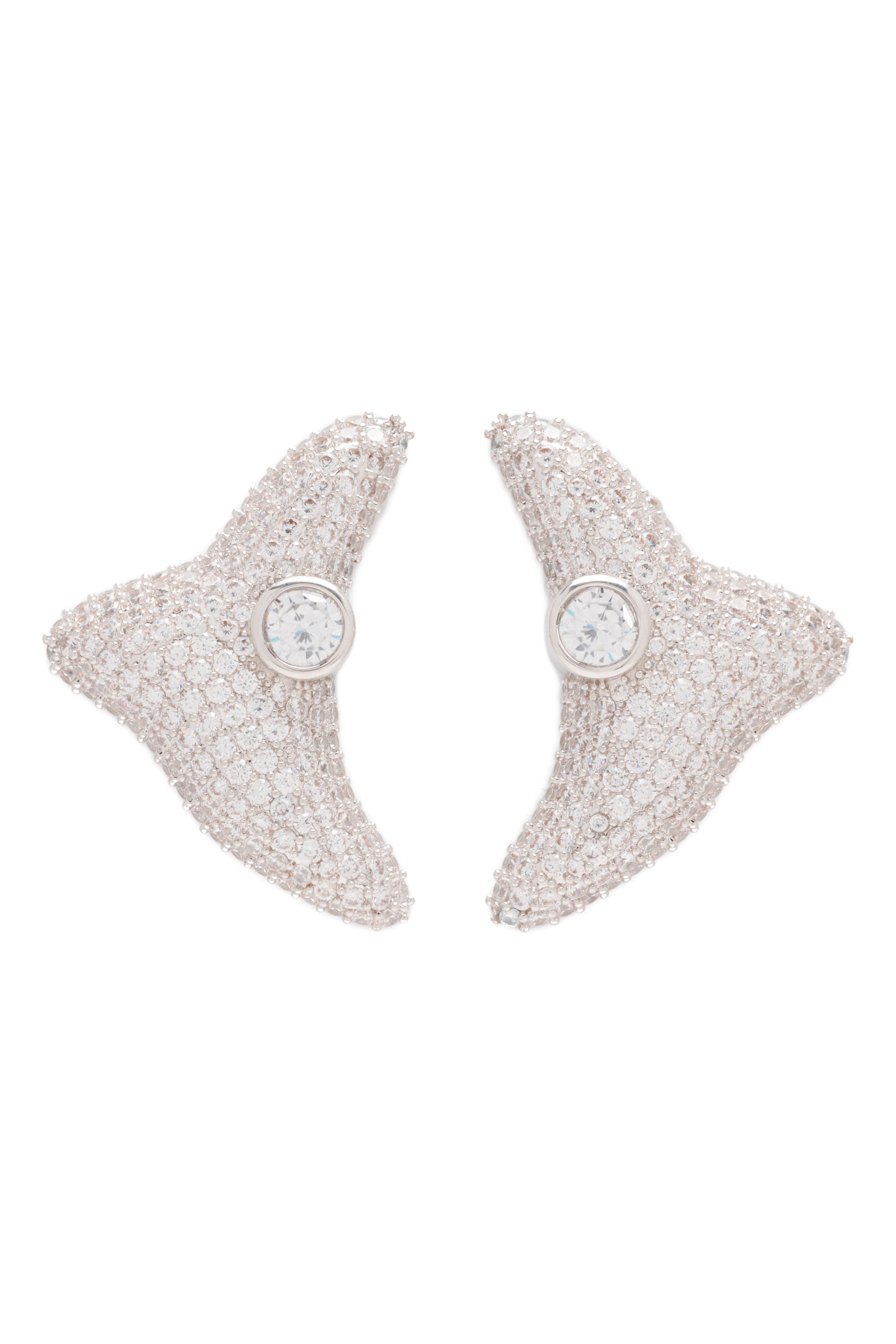 CRYSTAL CLEAR SUPER TRIGON STUDS