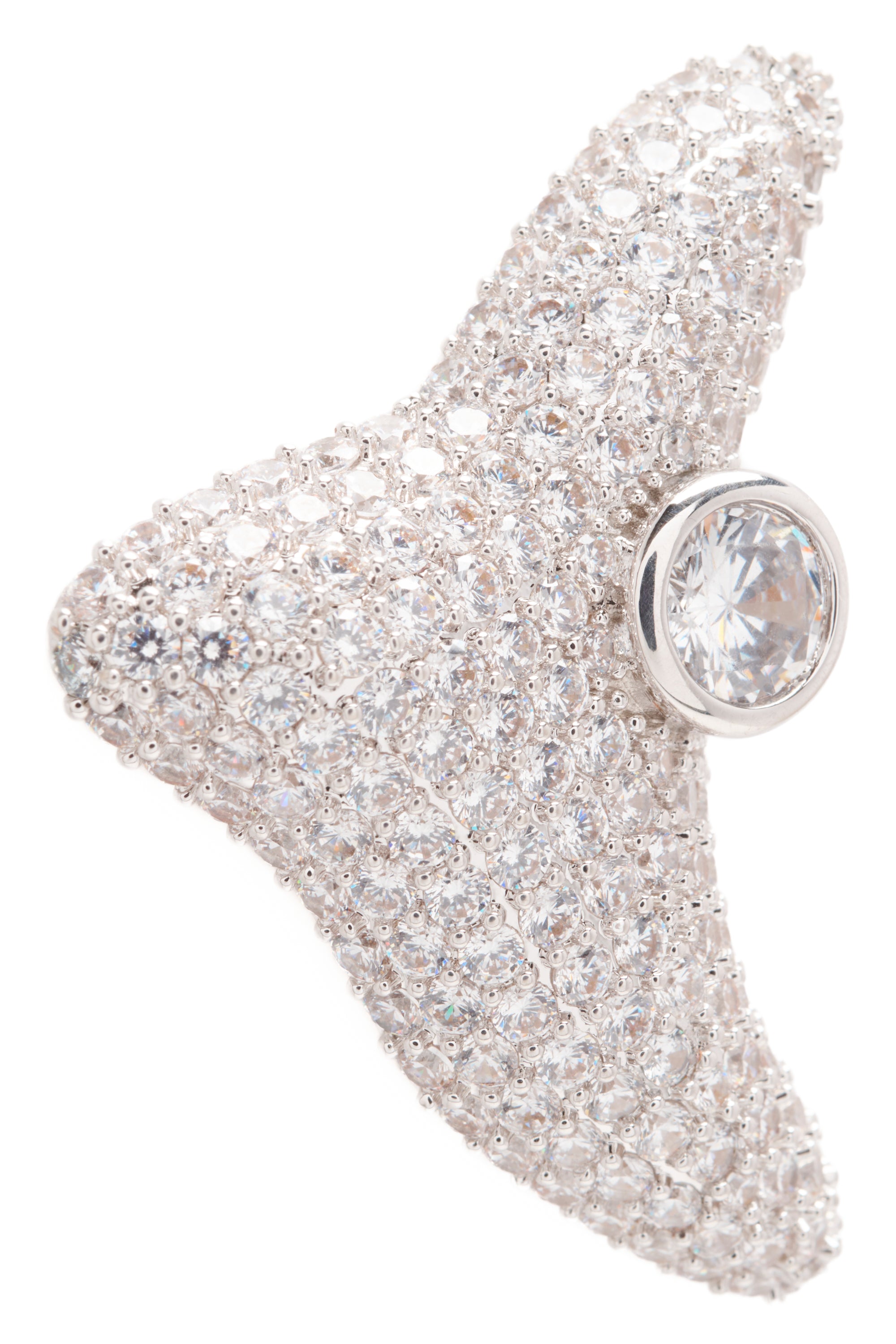 CRYSTAL CLEAR SUPER TRIGON STUDS