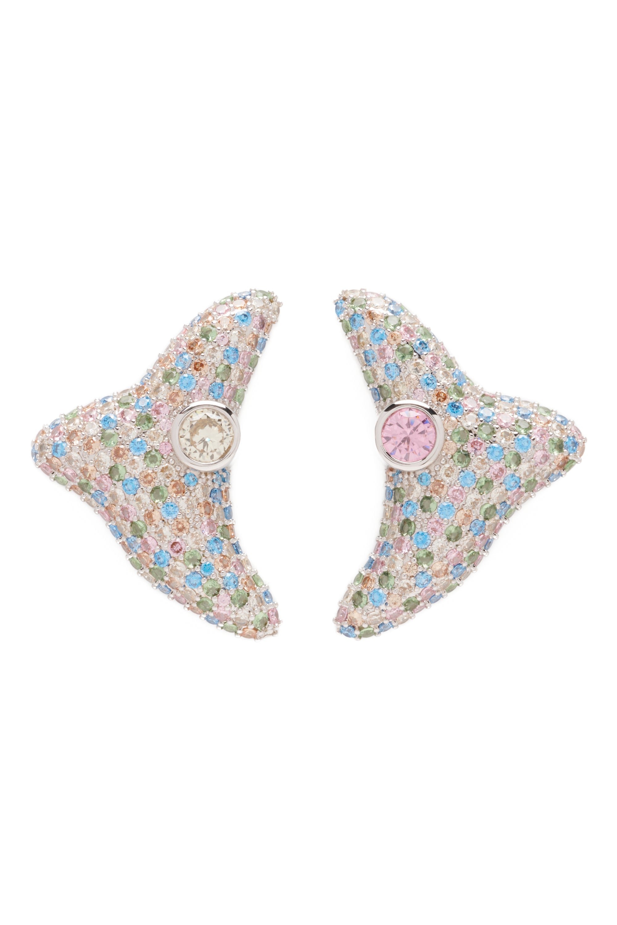 PINK PASTEL SUPER TRIGON STUDS
