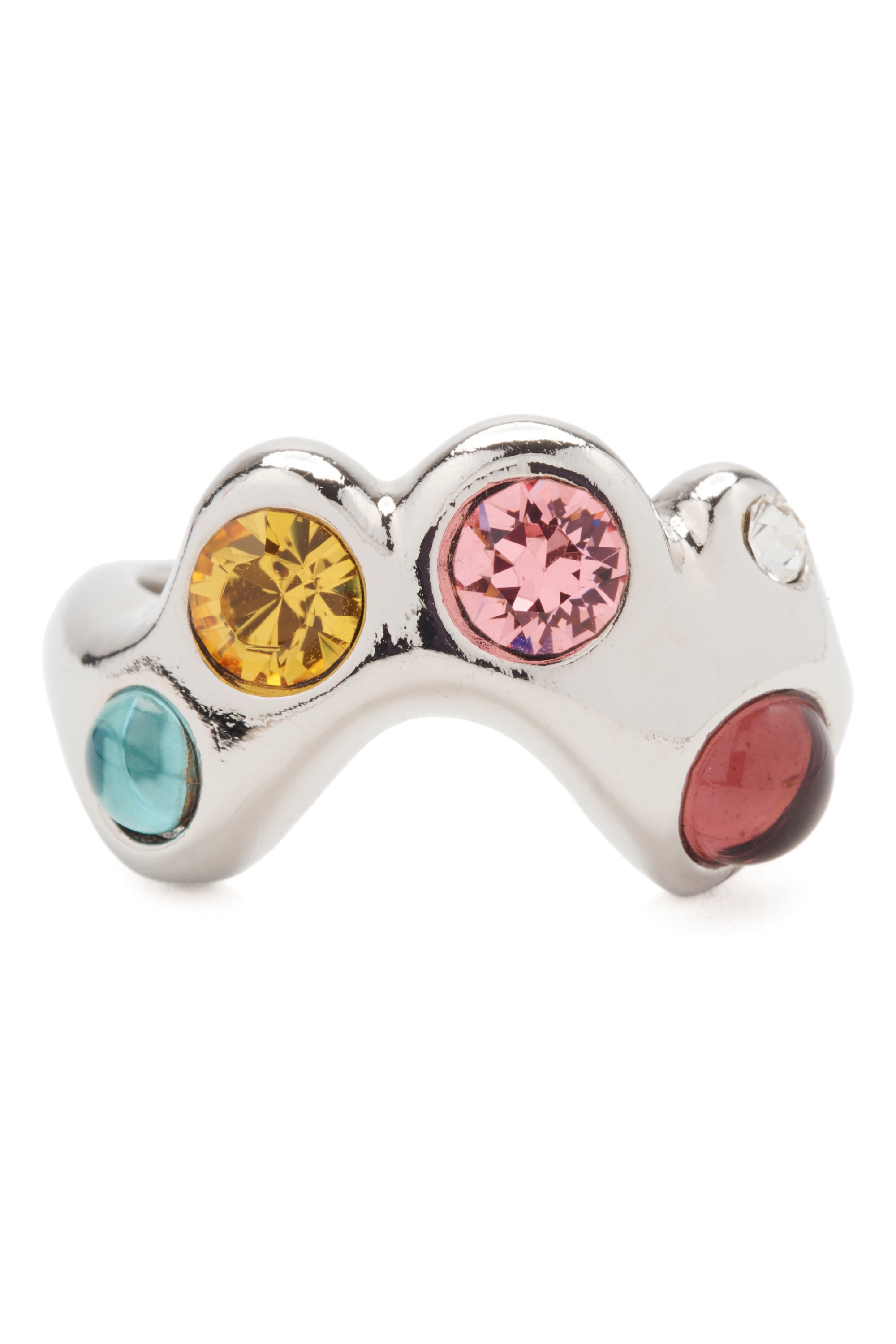 SILVER PASTEL ESME RING