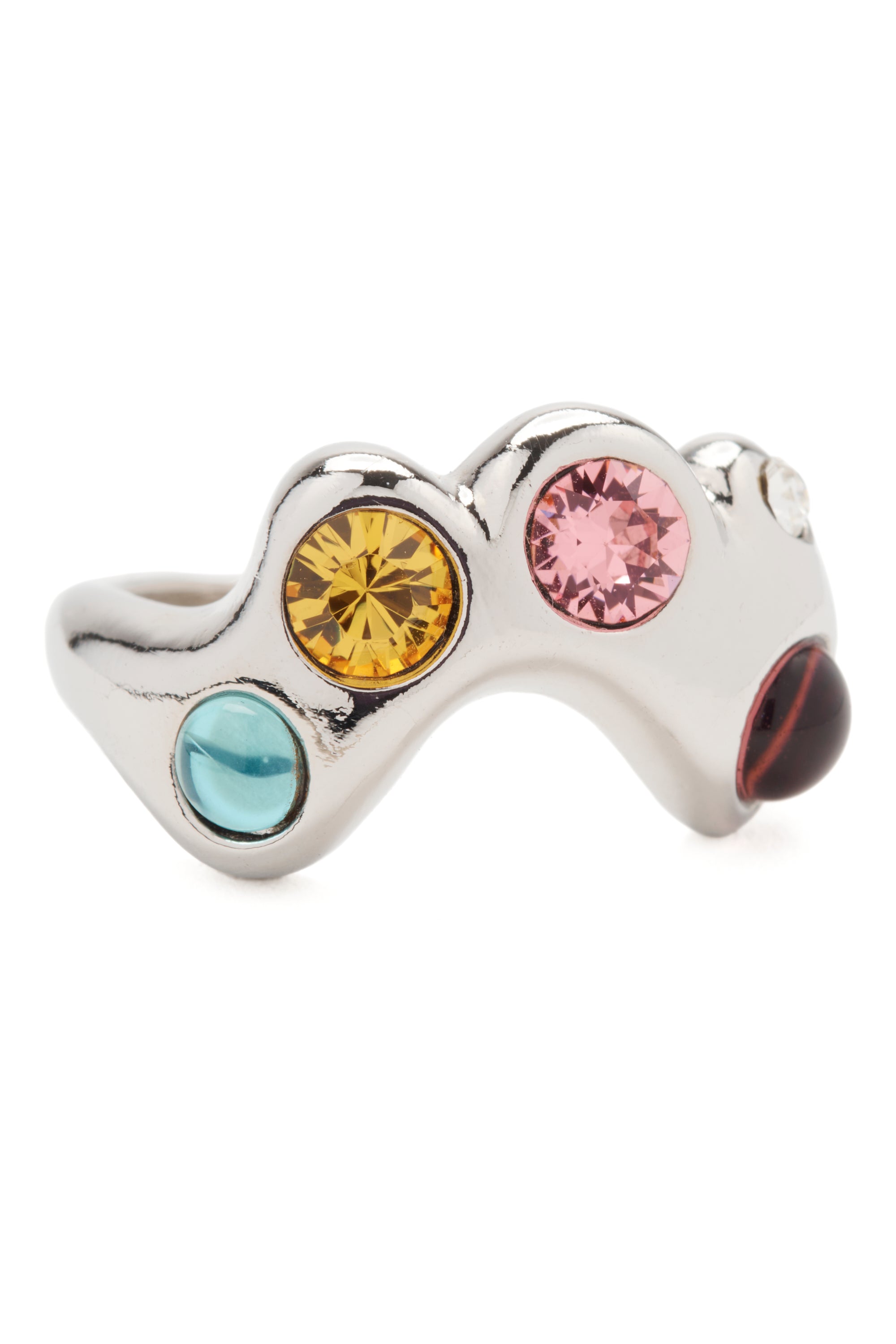 SILVER PASTEL ESME RING
