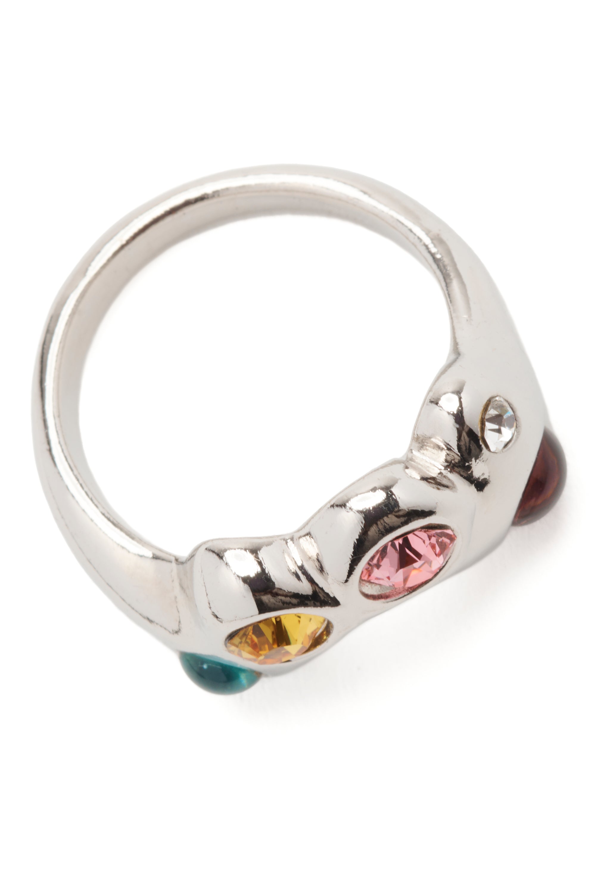 SILVER PASTEL ESME RING