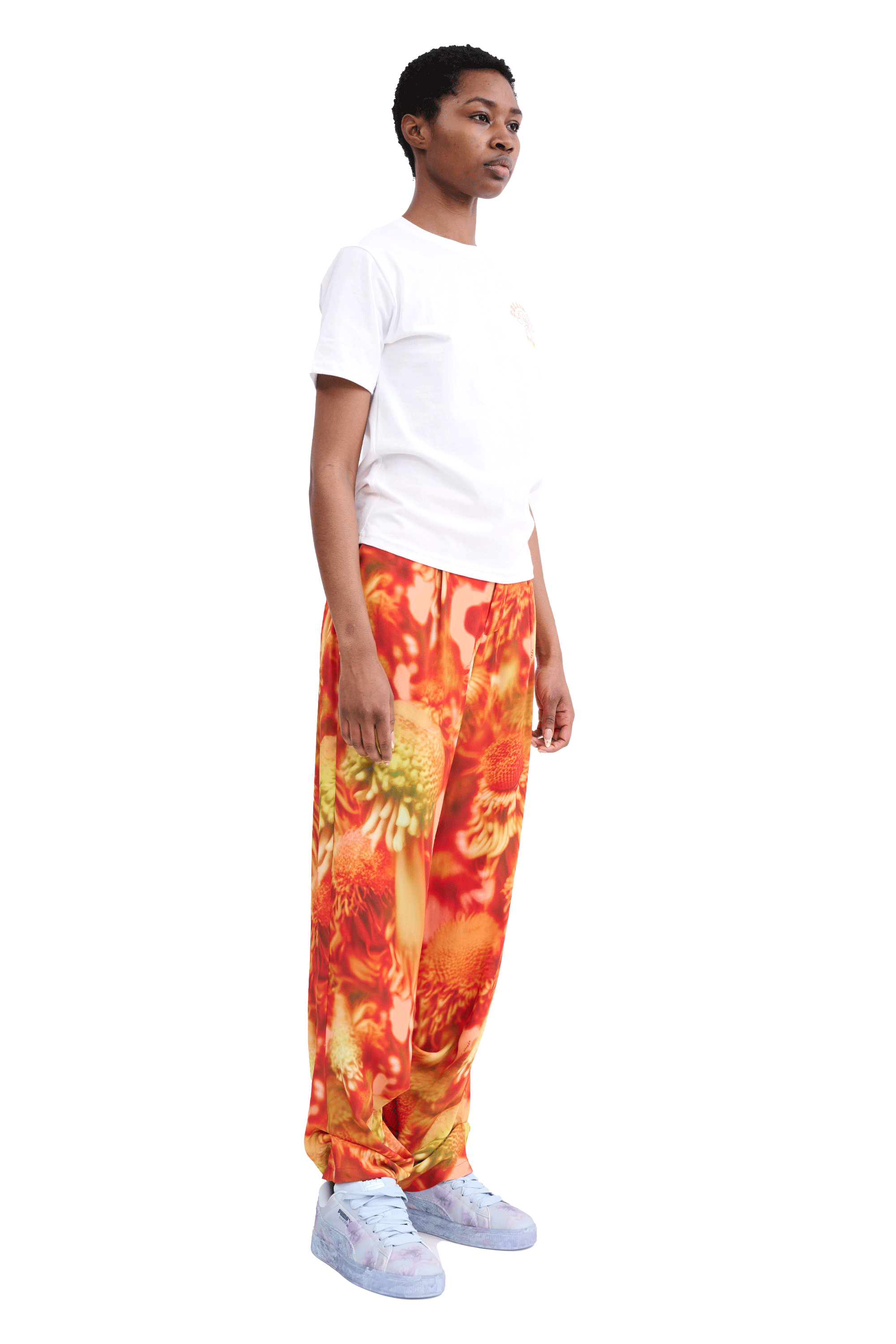 CS GYM WHITE GRAPHIC TEE