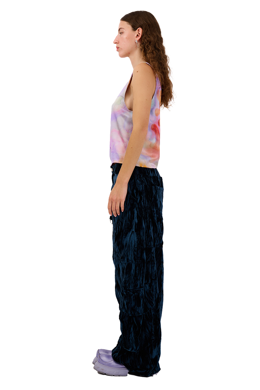 MOLTEN FLOWERS PINNY TOP