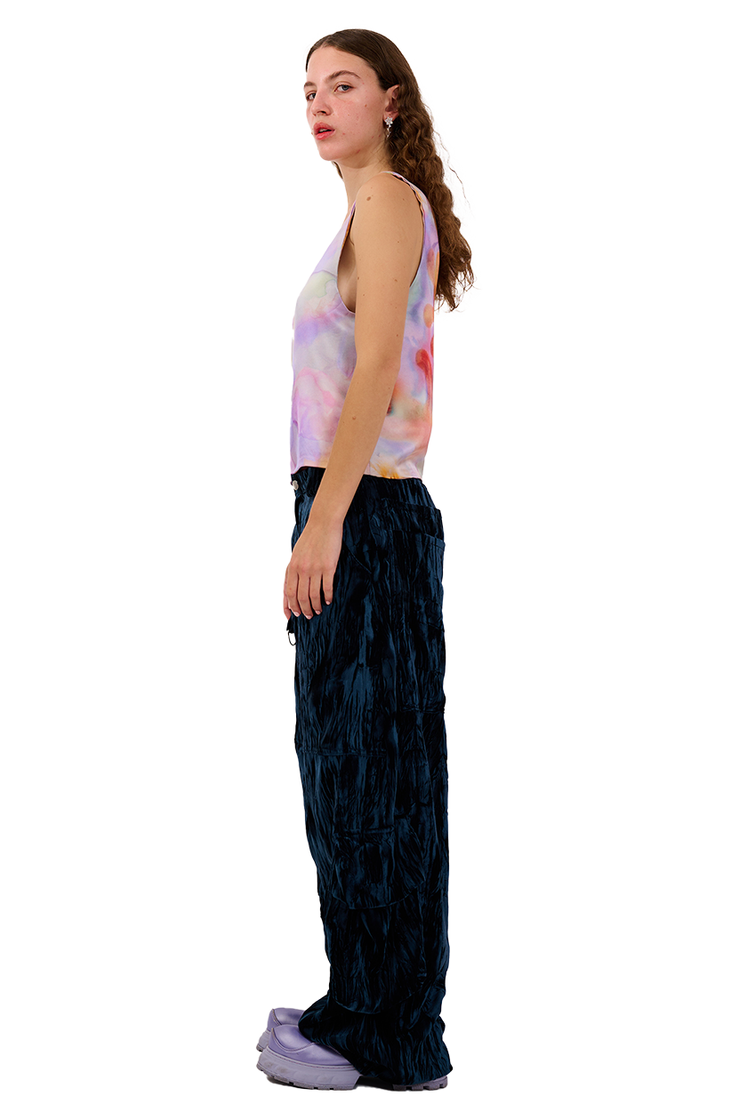 MOLTEN FLOWERS PINNY TOP