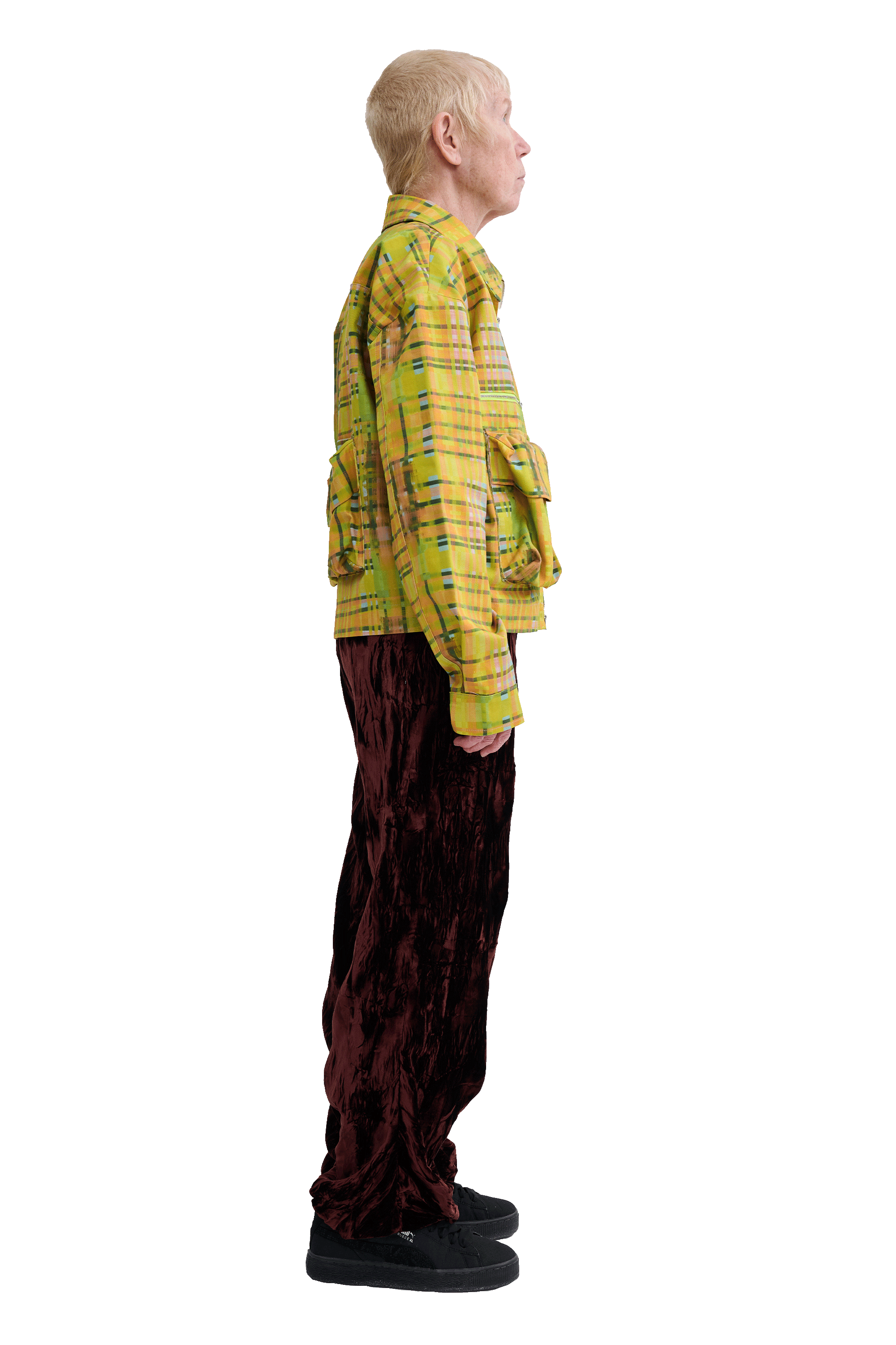 LIME PLAID NASH JACKET