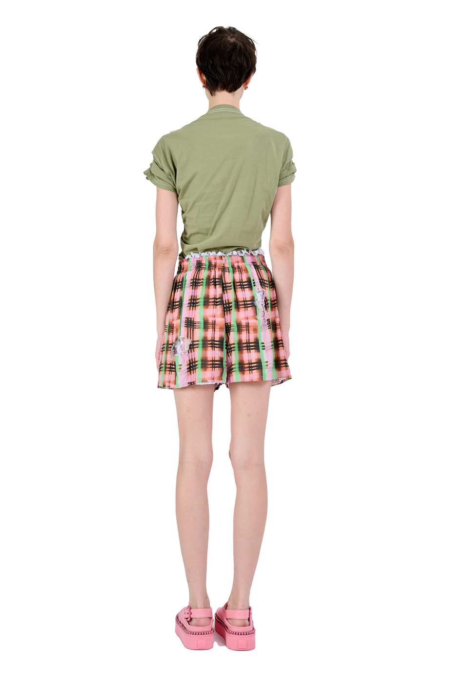 REGENERATIVE PLAID ODEON BOXER