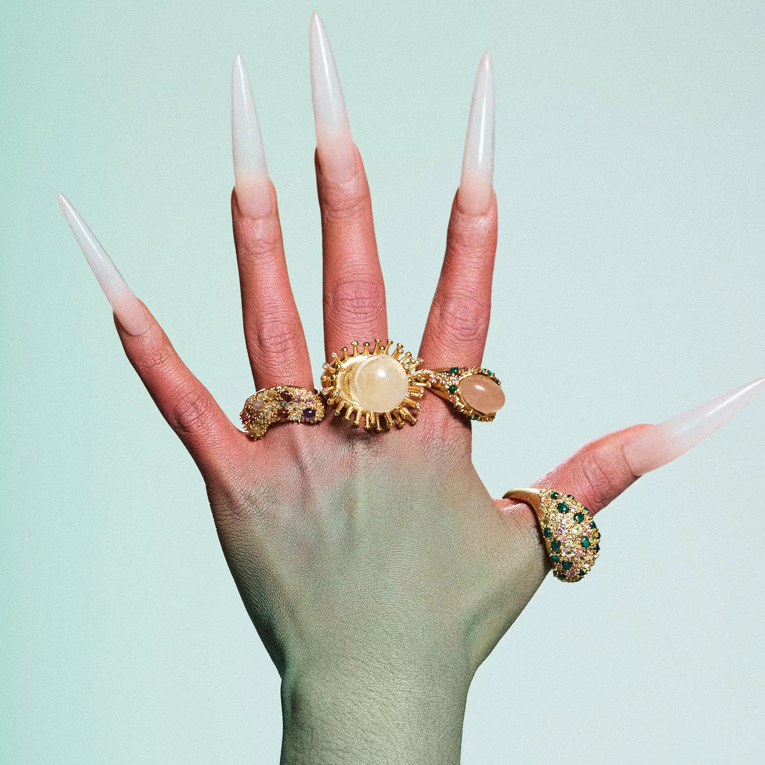 Savored Crystal Candy Pop Ring