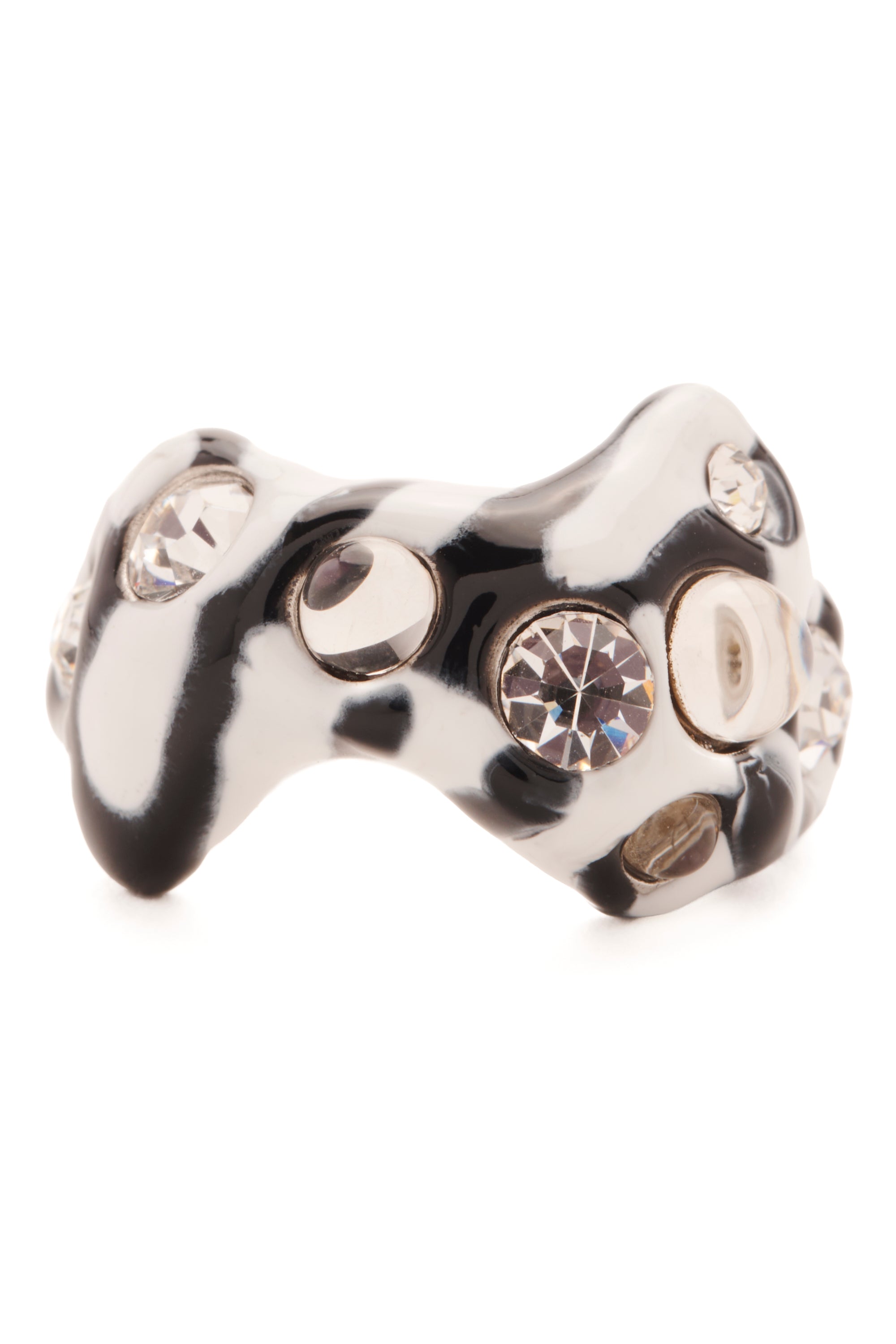 ZEBRA STRIPE BAT RING