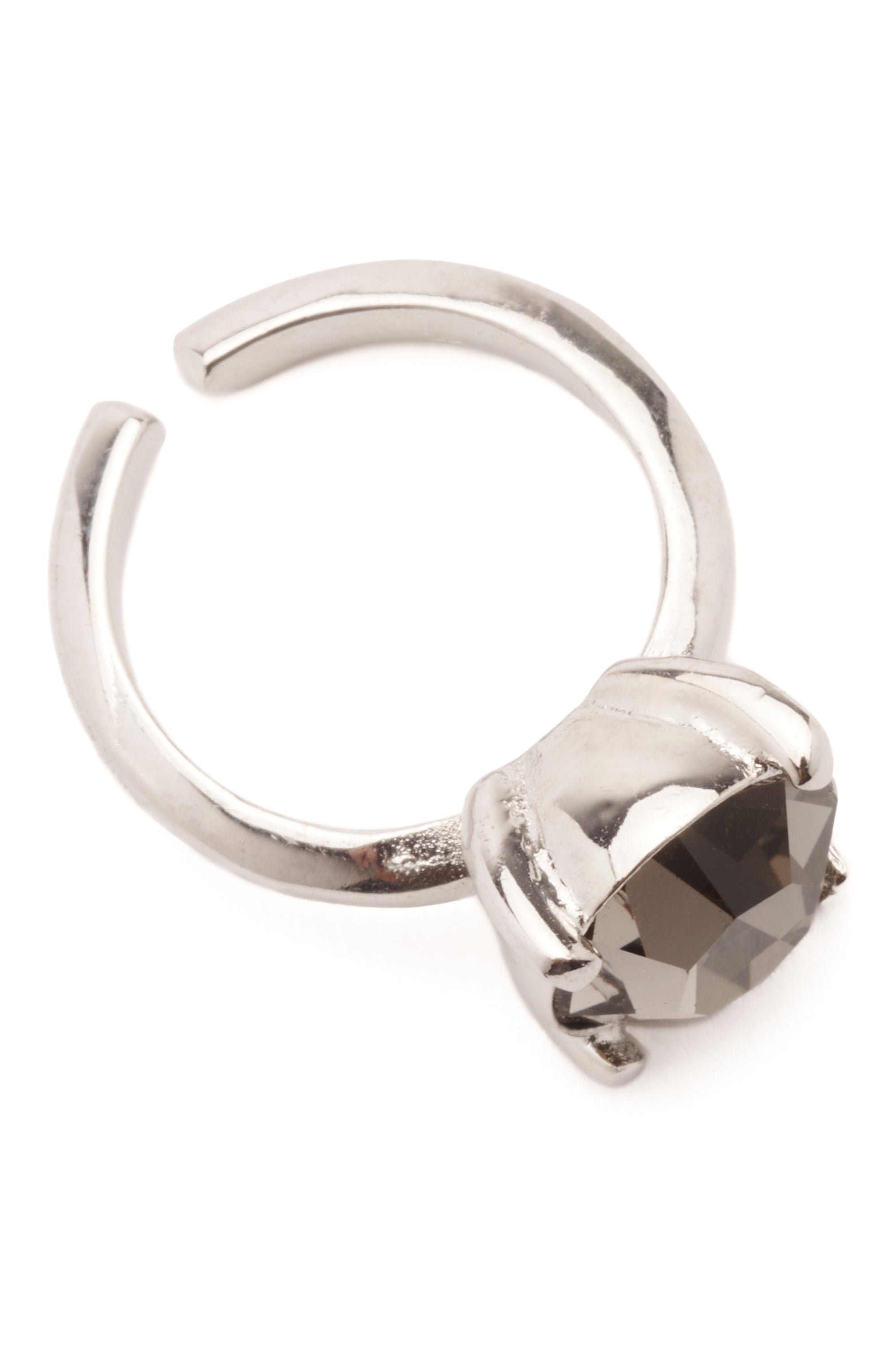 BLACK DIAMOND TOE RING