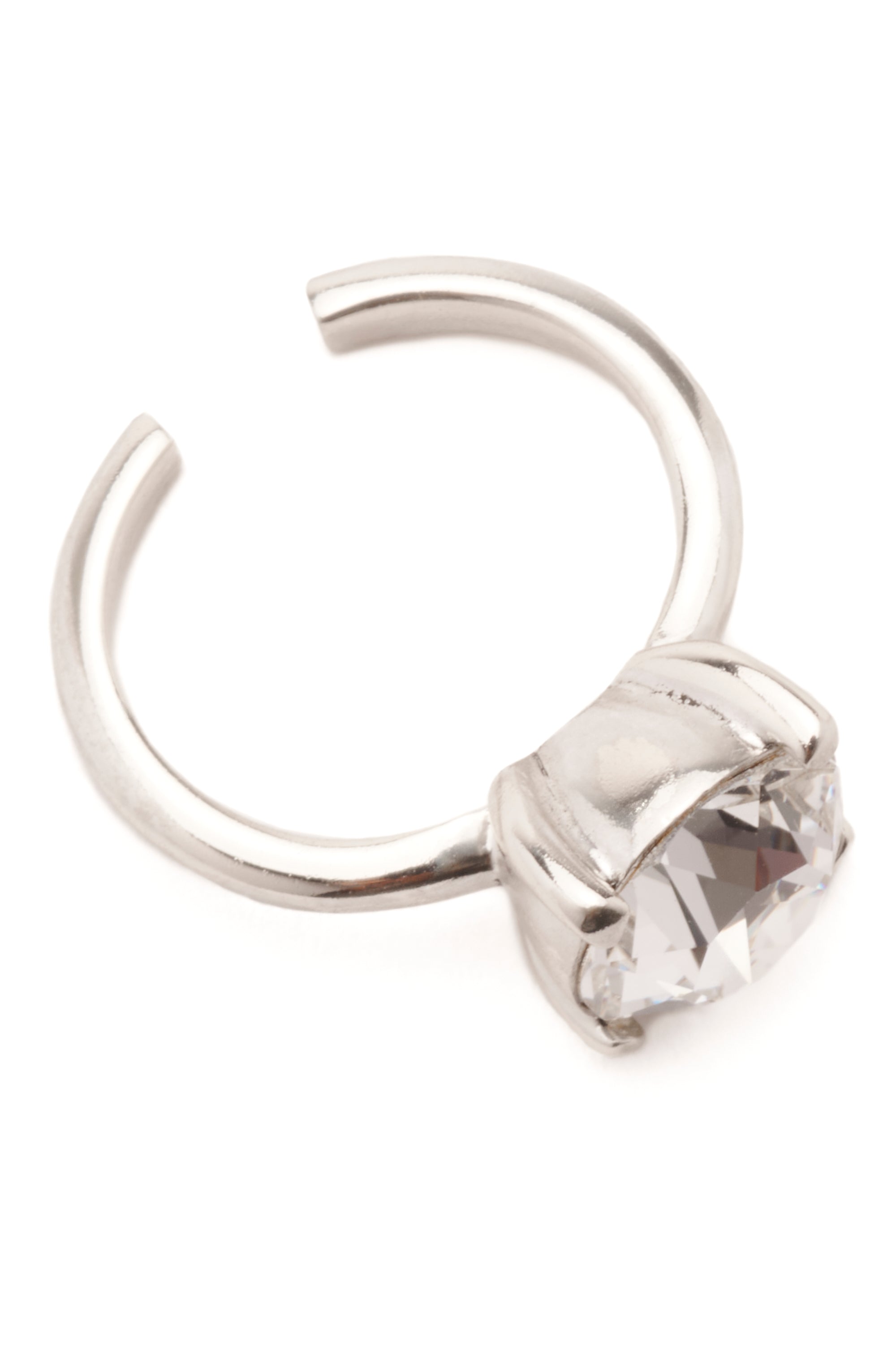 CRYSTAL CLEAR TOE RING
