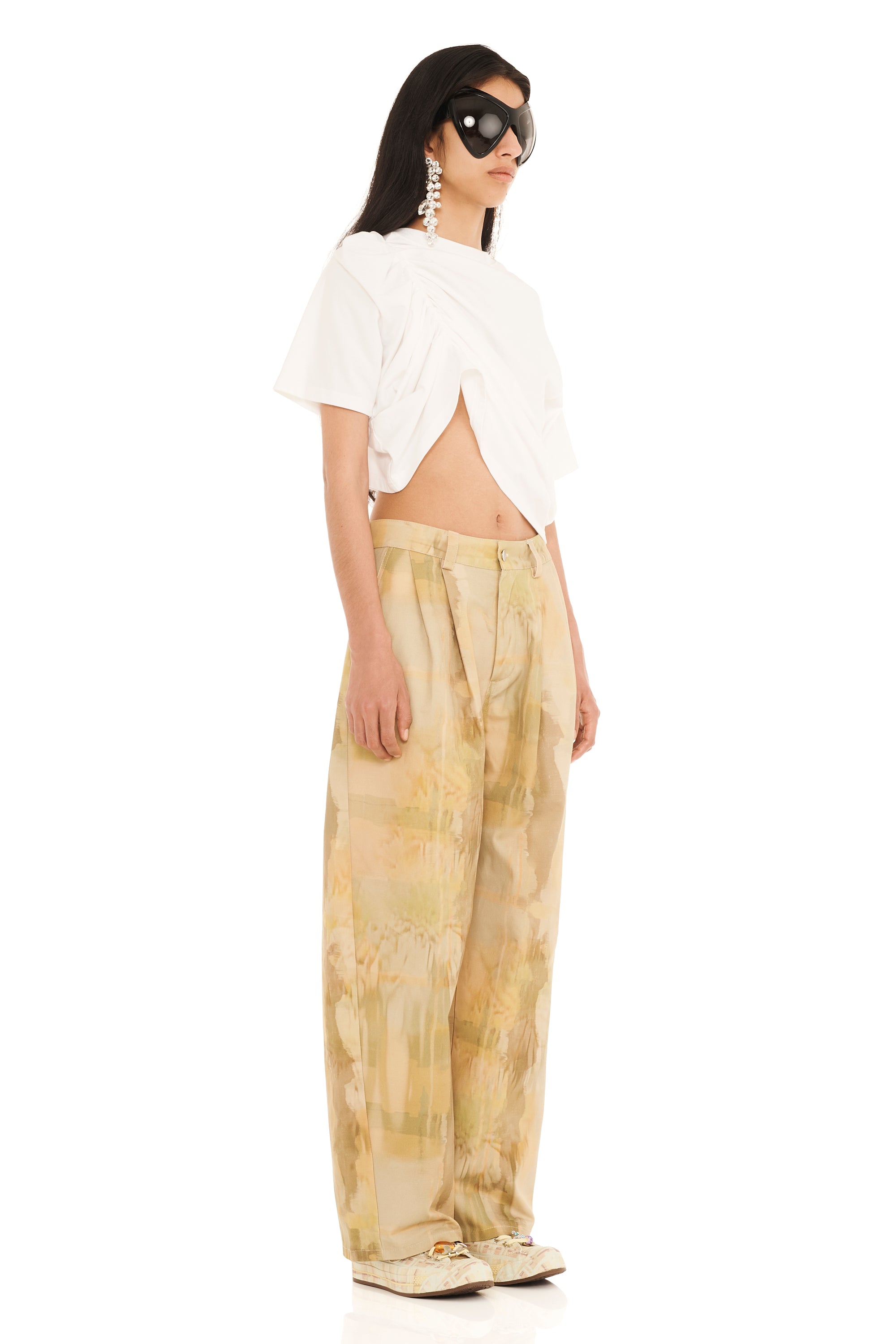 OLIVE GUA SHA CATCHFLY PANT
