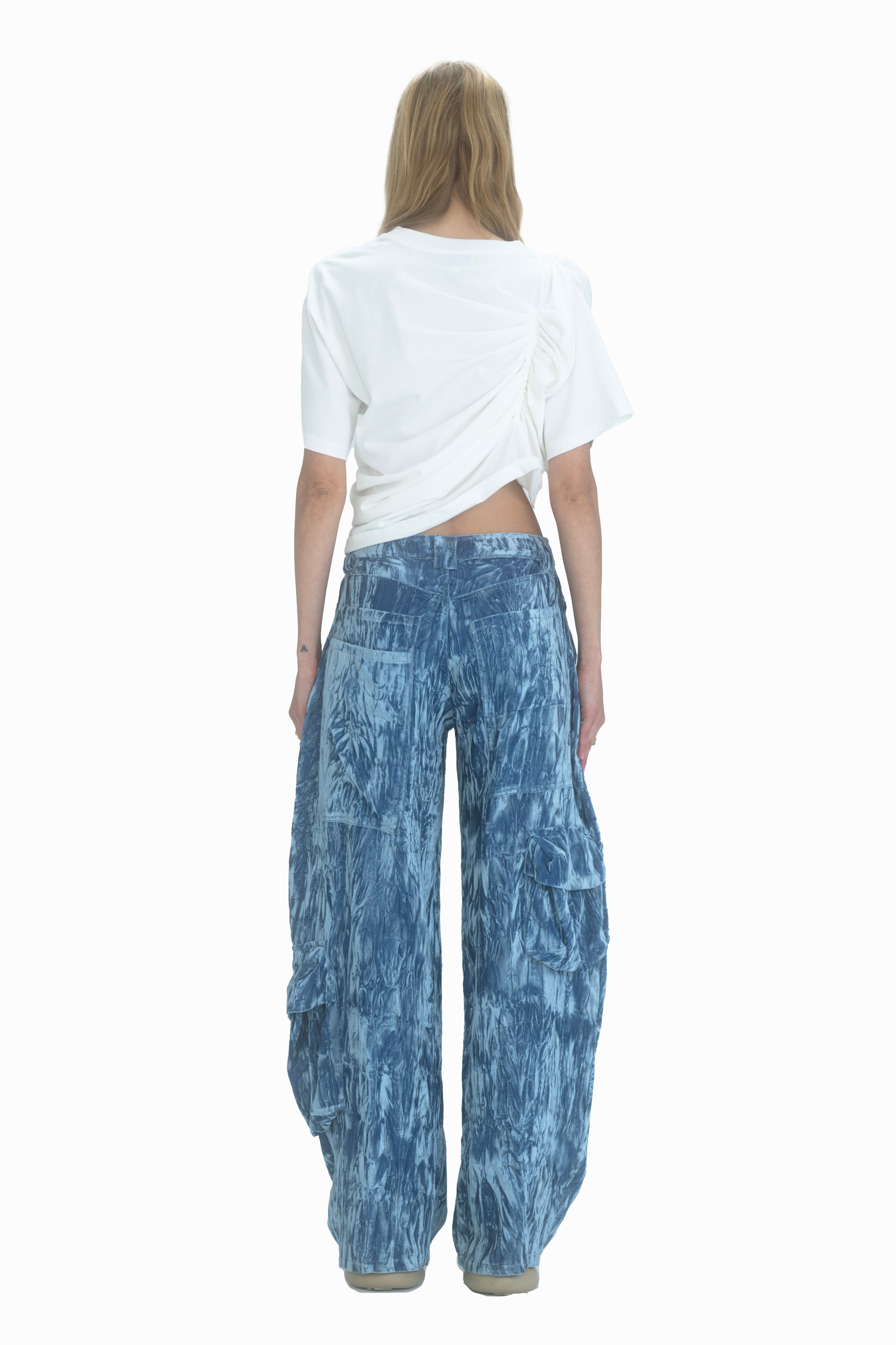 SKY VELVET LAWN CARGO